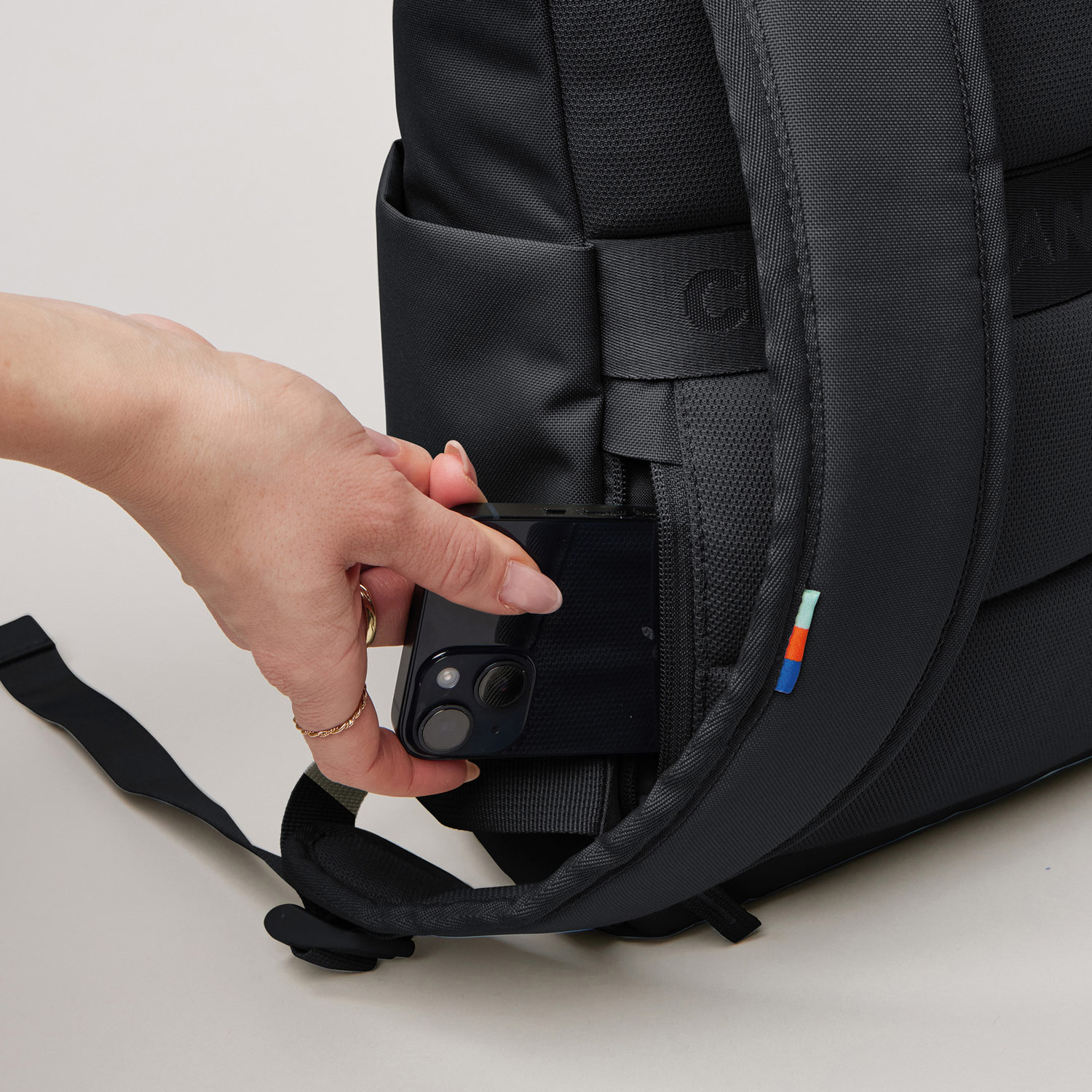 Got Bag Rucksack Rolltop Easy Small Rolltop EASY Black Abbildung 7