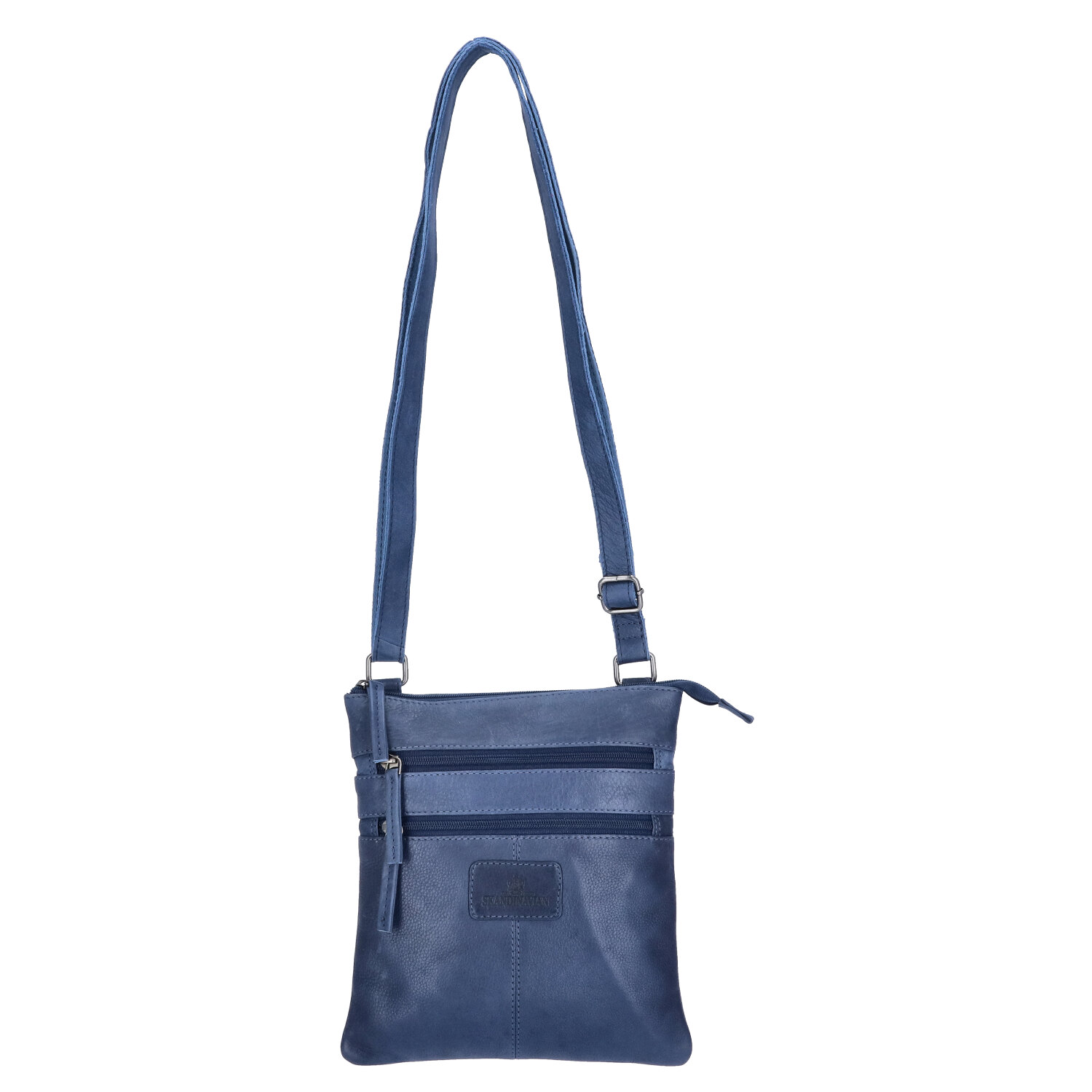 The Skandinavian Brand Damen Ledertasche  Blue