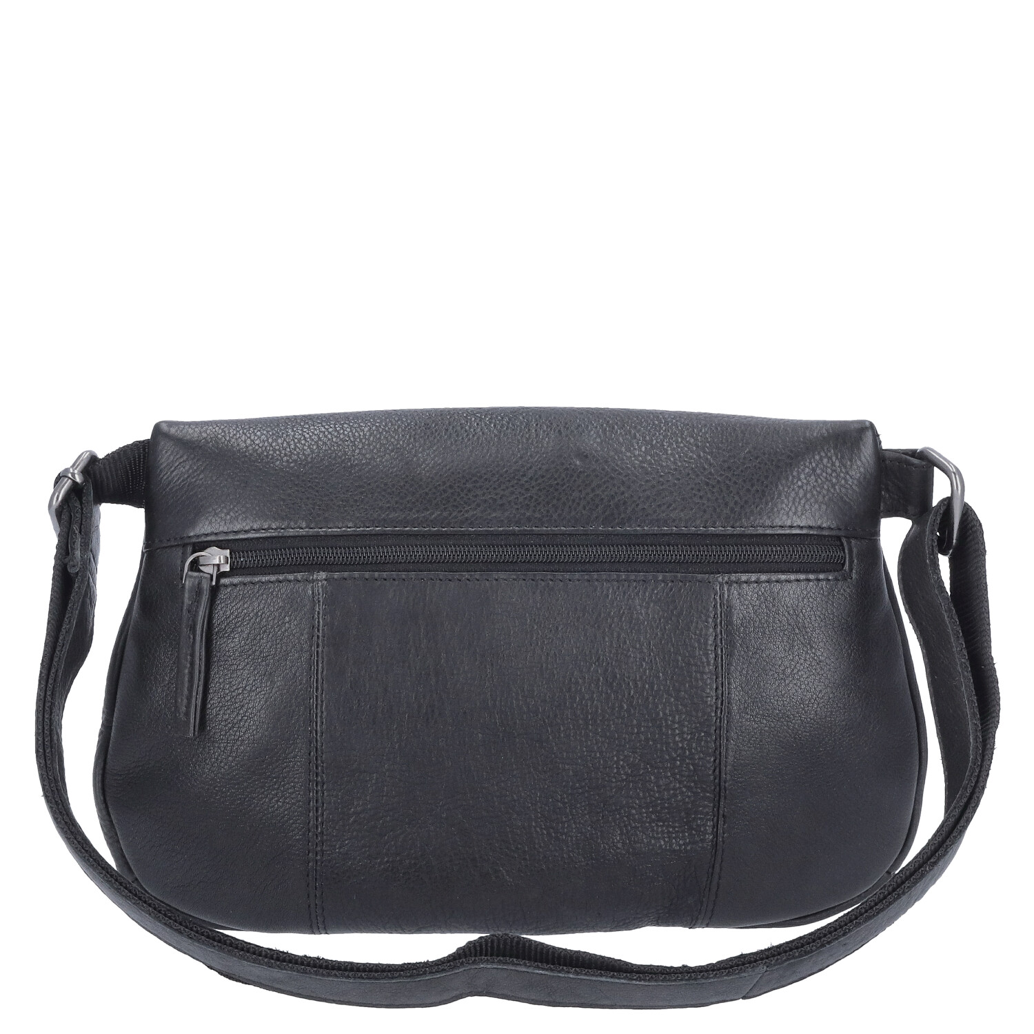 The Skandinavian Brand Leder Crossbody Bag  Black