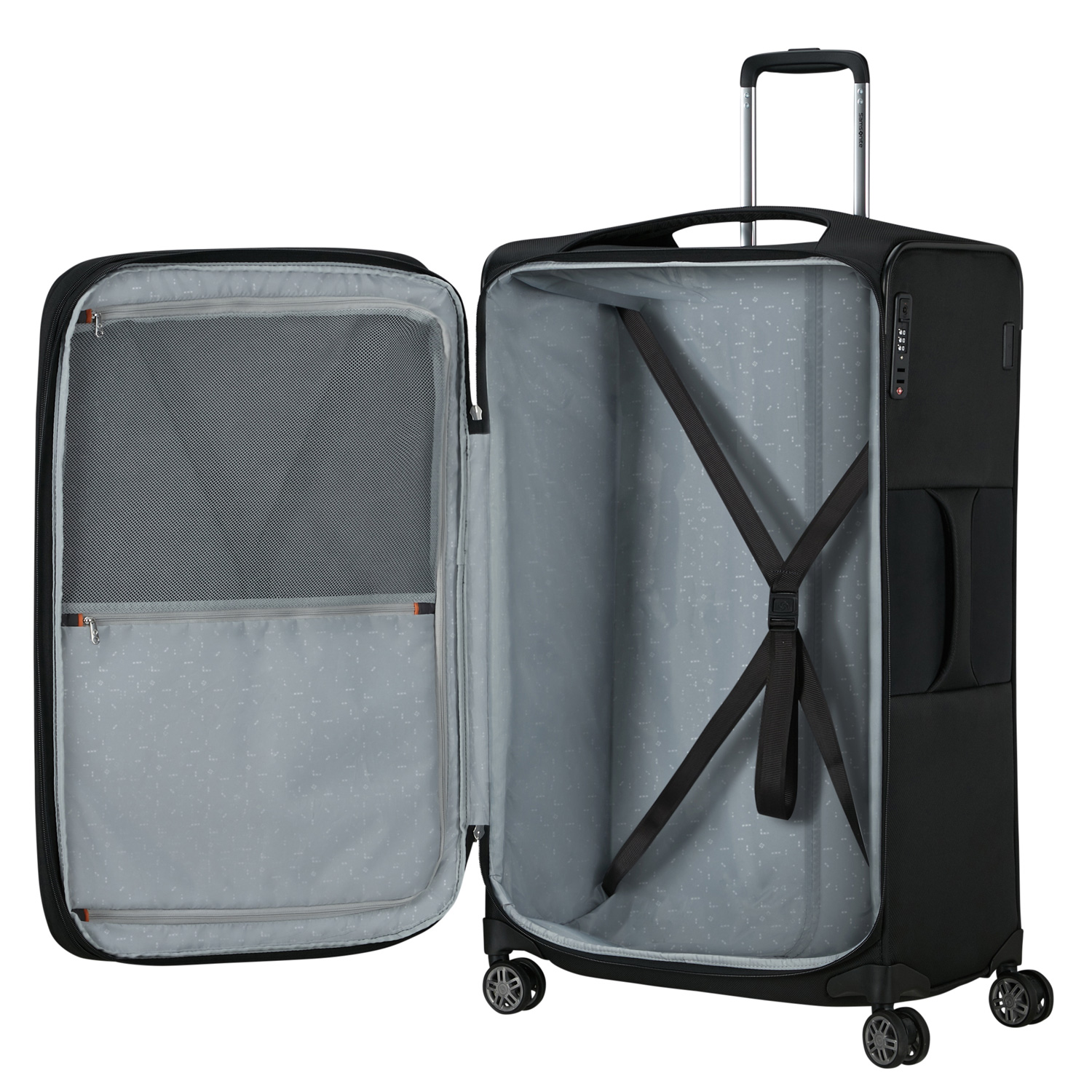Samsonite 4-Rad Trolley 78/29 erweiterbar RE-Lite Black Abbildung 6