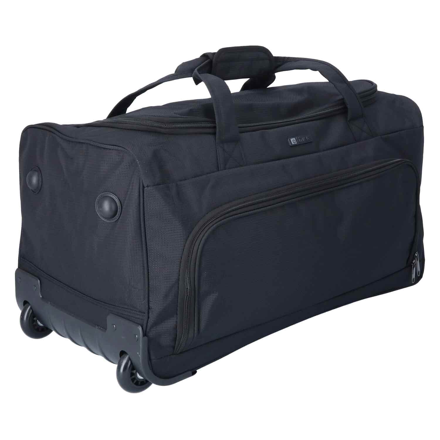 TheTrueC Trolley Bag With Wheels 60cm "Collection Sliema M Berlin 2.0 schwarz