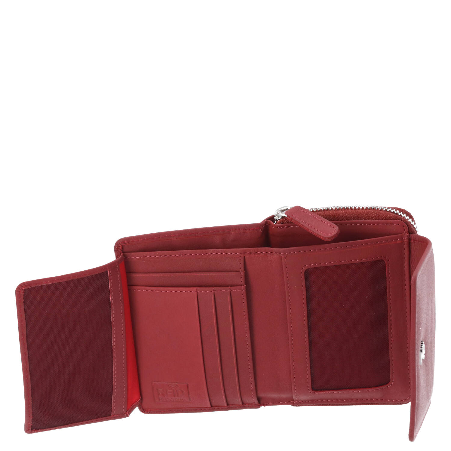 The Skandinavian Brand Damenbörse Leder - Red Abbildung 4