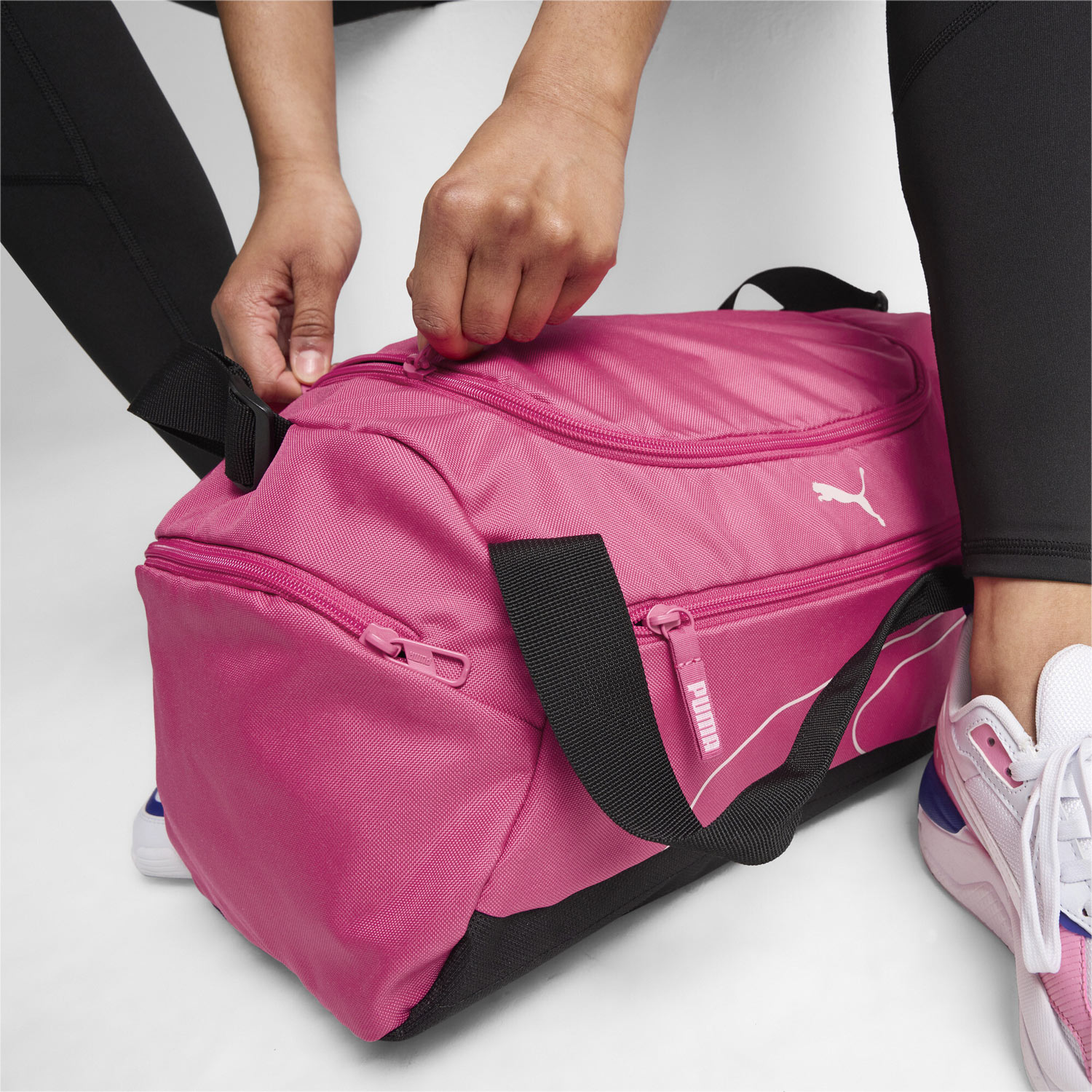 Puma Sporttasche S Fundamentals Sports Bag pink