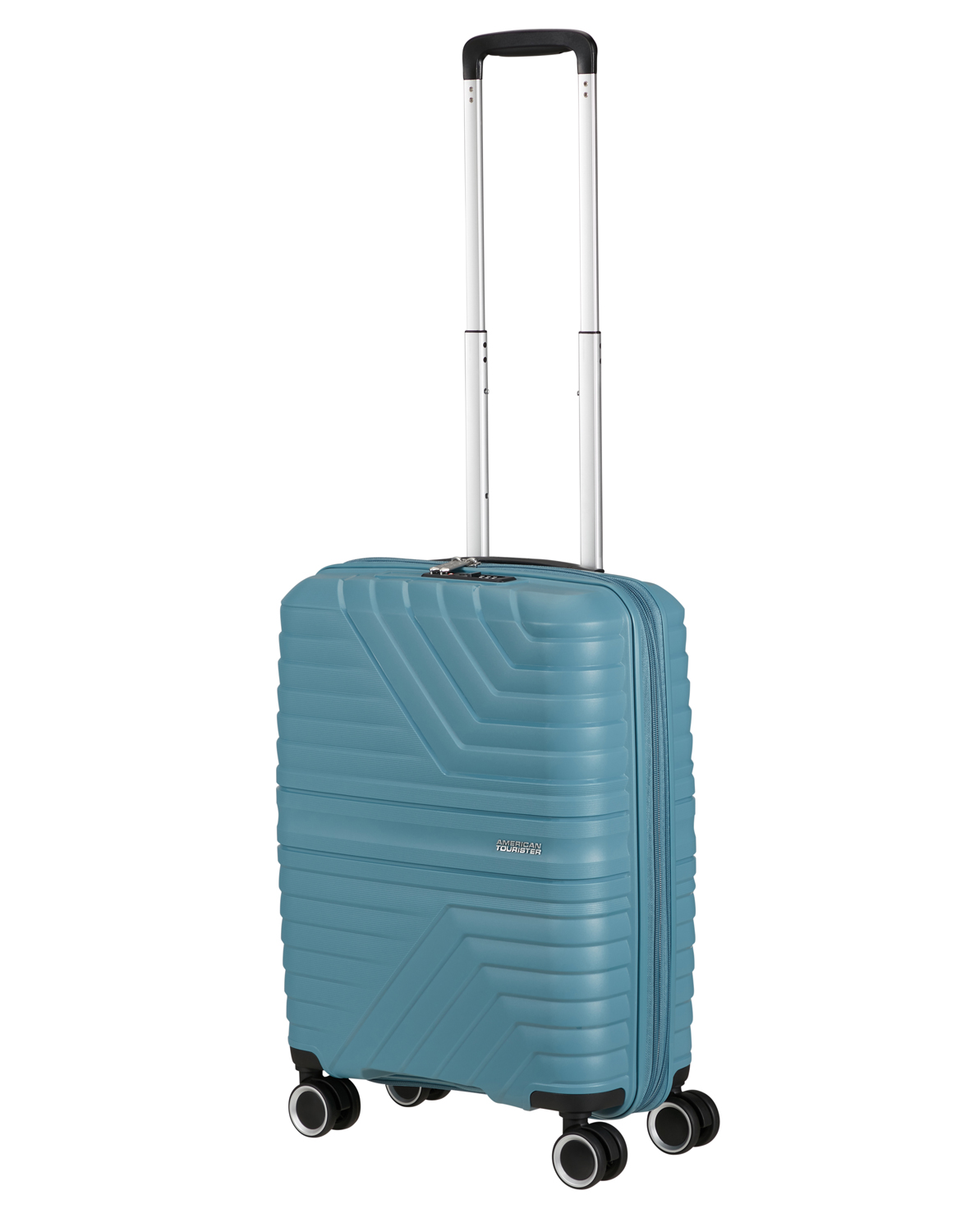 American Tourister Trolley mit 4 Rollen 55 cm Flytwist storm blue Abbildung 7