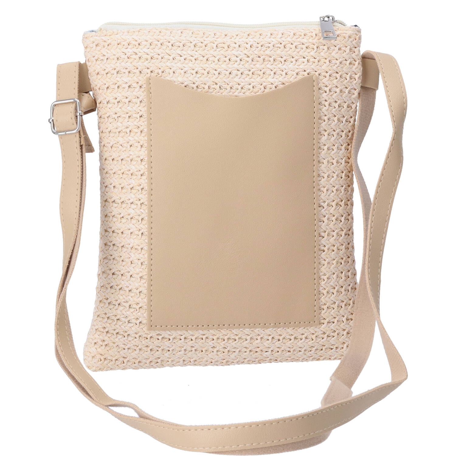 Antonio Damen Bast Tasche S  beige