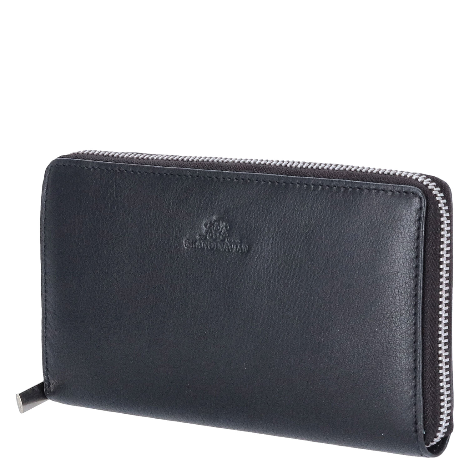 The Skandinavian Brand Lederbörse Quer Multicolor - Black Abbildung 1