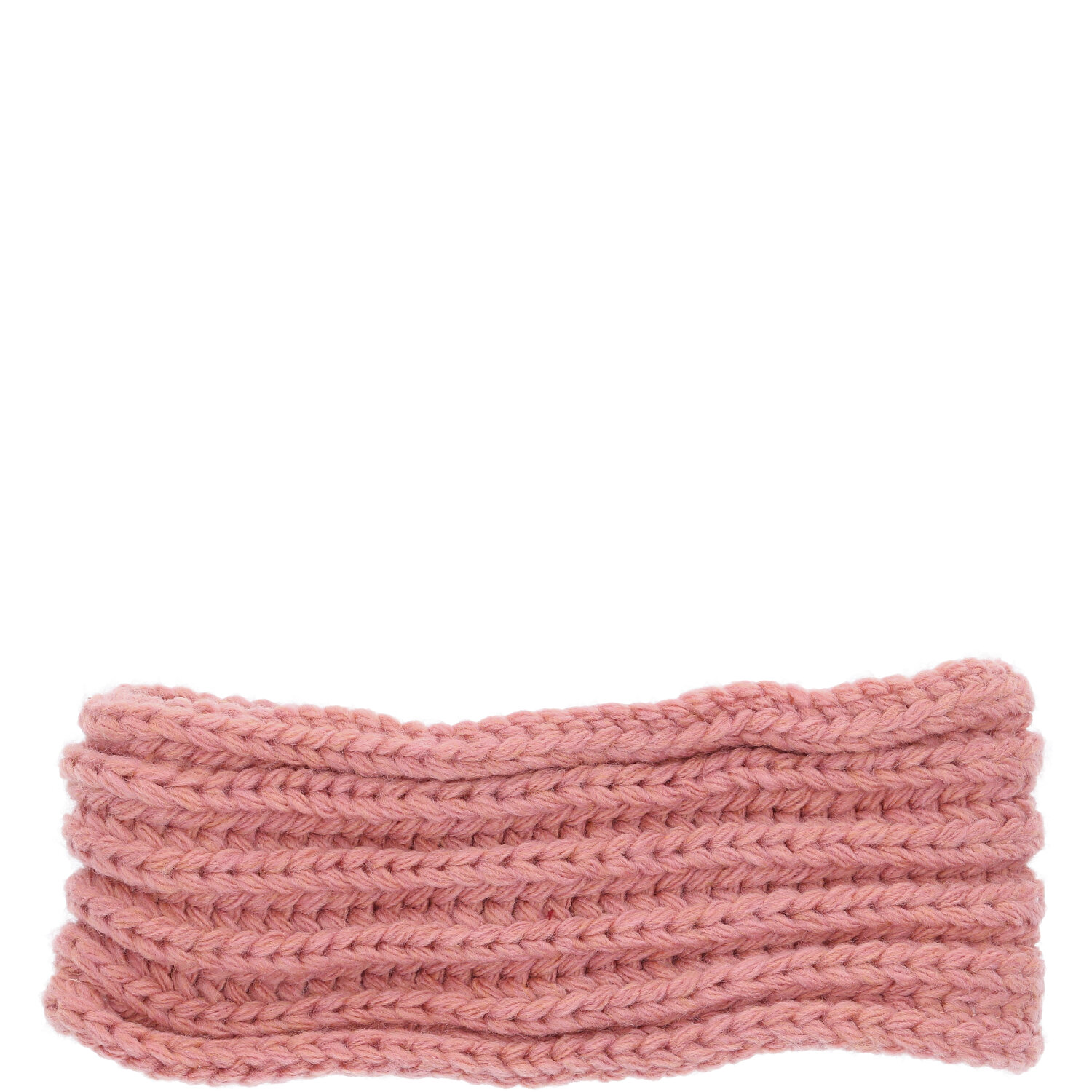 Antonio Damen Strick Stirnband mit Fleece  rosé