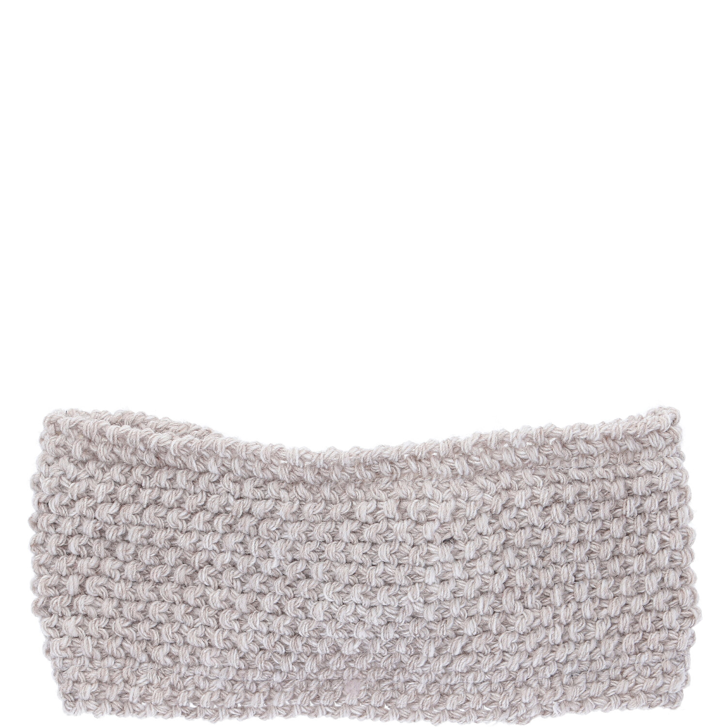 Antonio Damen Strickstirnband mit Fleece  beige