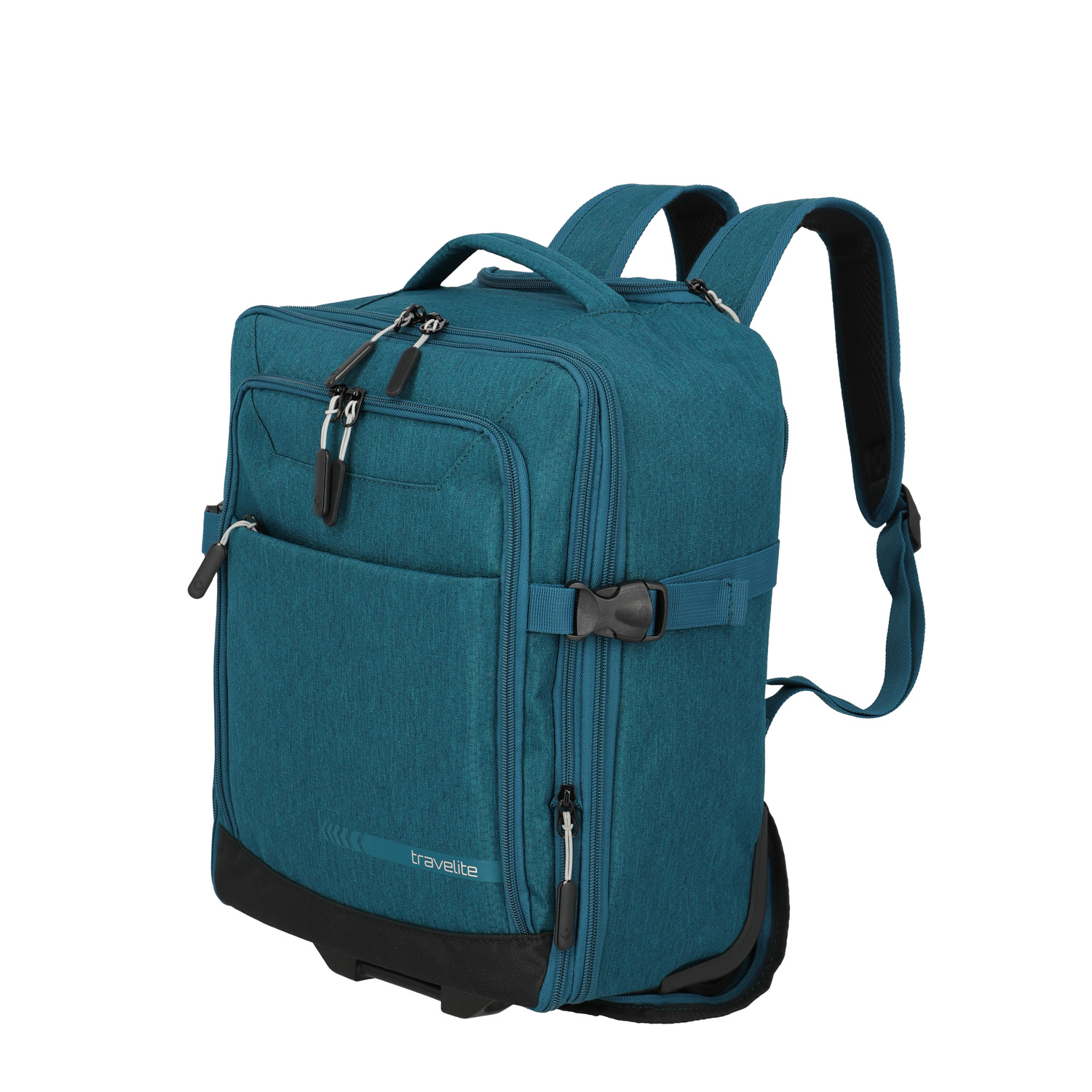 Travelite 2-Rad Trolley Backpack Kick Off petrol Abbildung 5