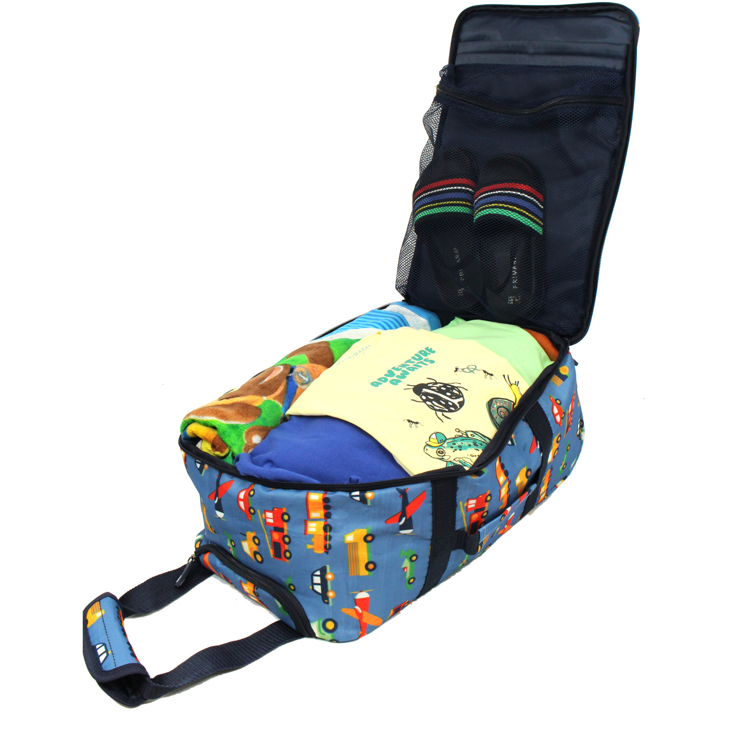 Bordlite Kindertrolley Boardgepäck Underseat Transport Blue