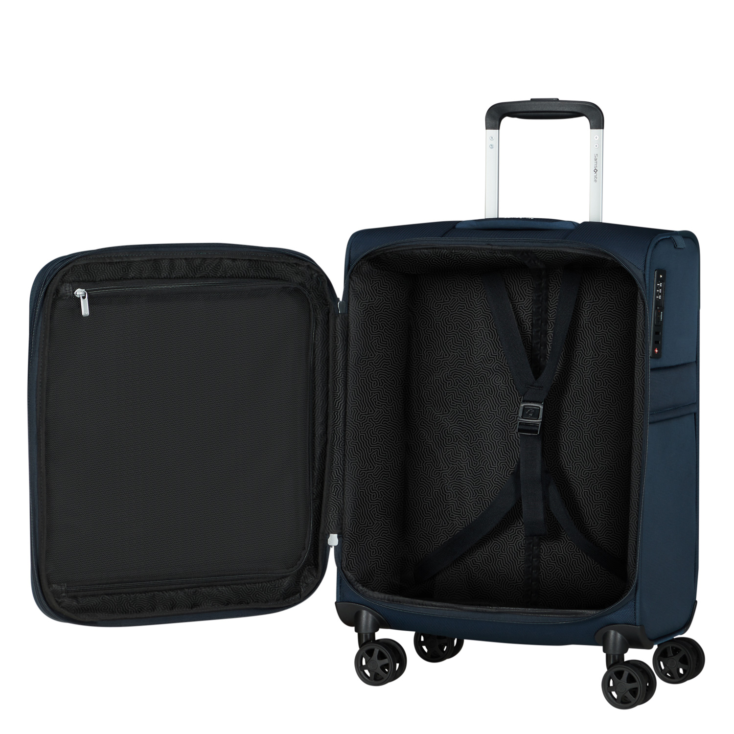 Samsonite 4-Rad Trolley 55cm Urbify navy blue