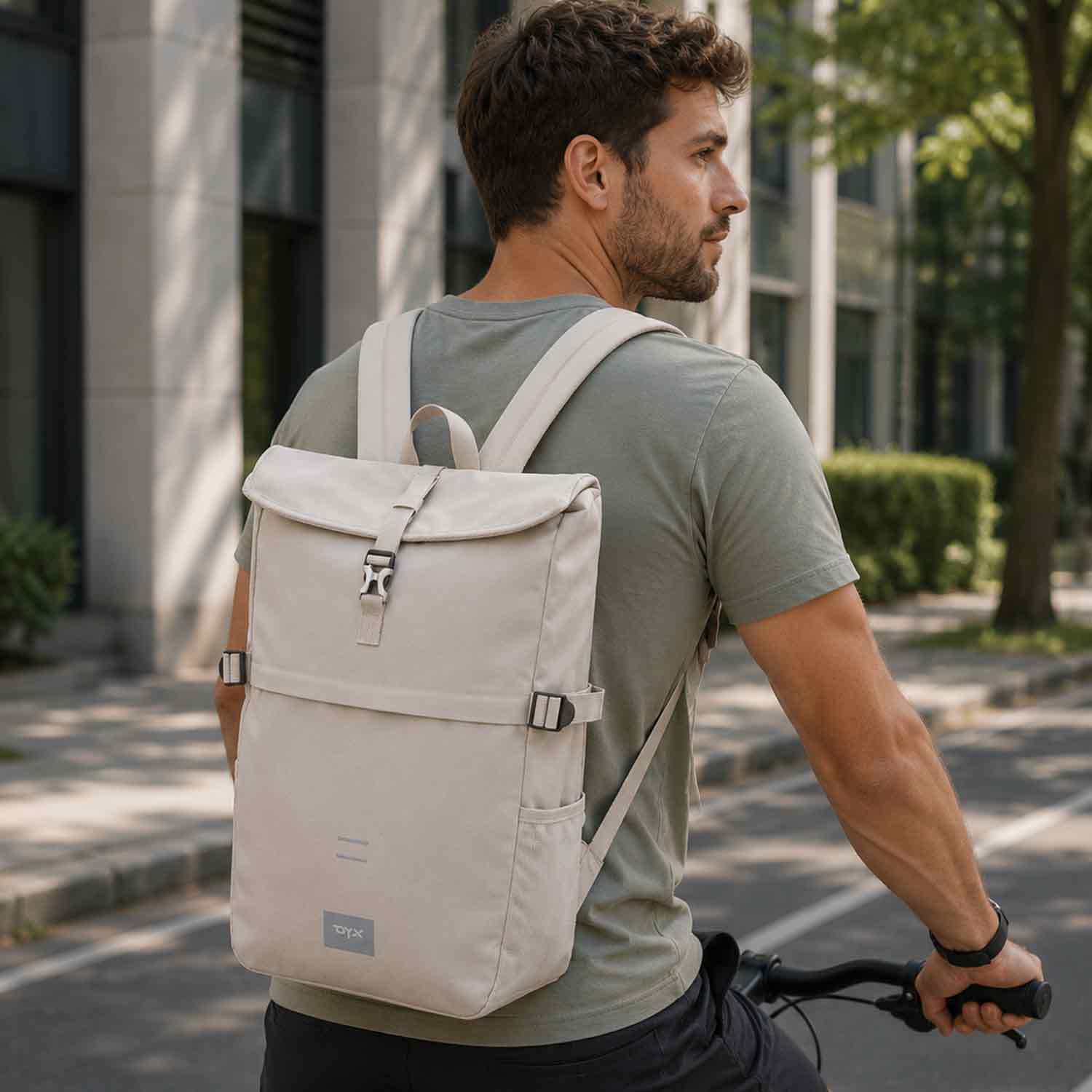 DYX Rucksack Yong Style Reflection II beige Abbildung 2