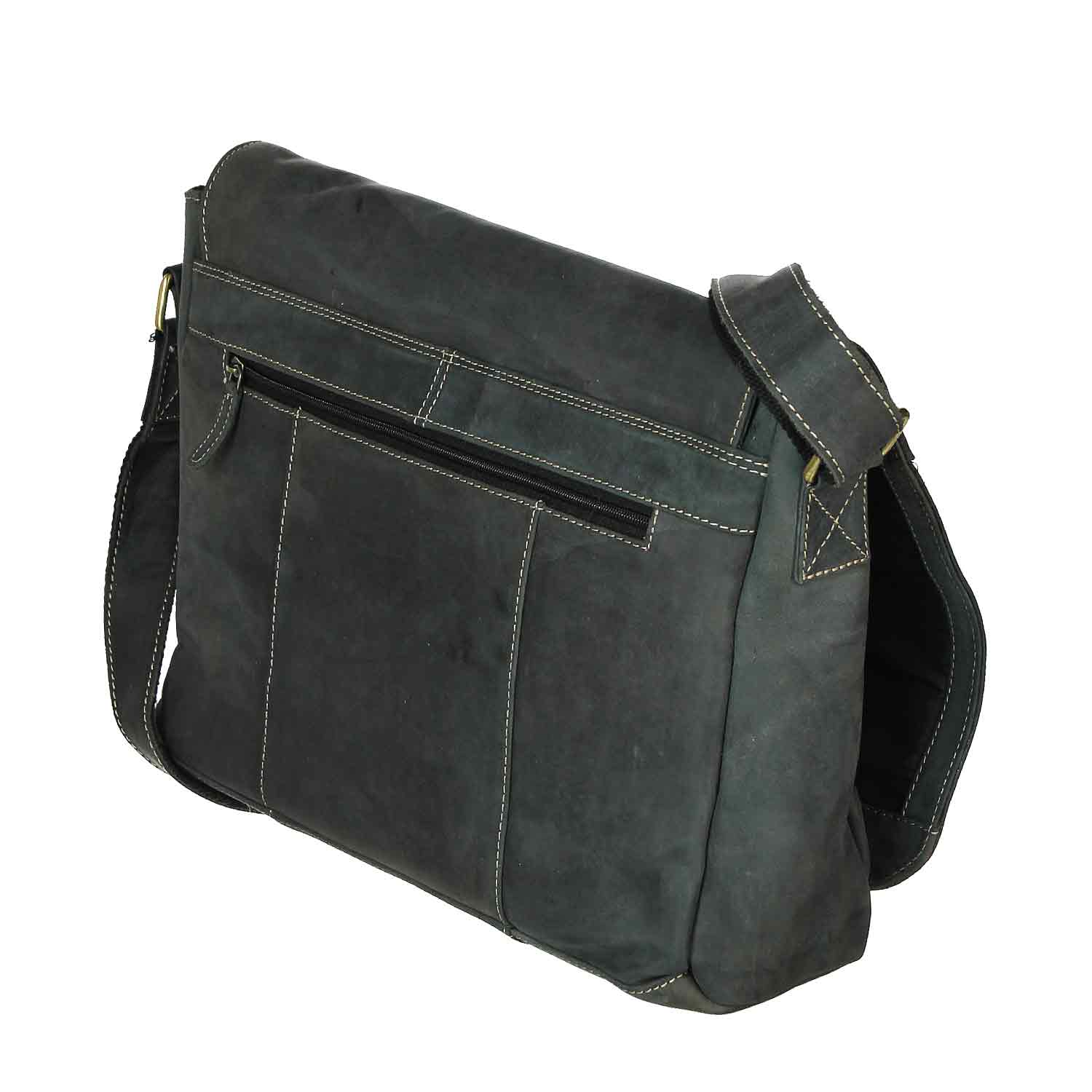 The Skandinavian Brand Umhängetasche Leder  Black Abbildung 3