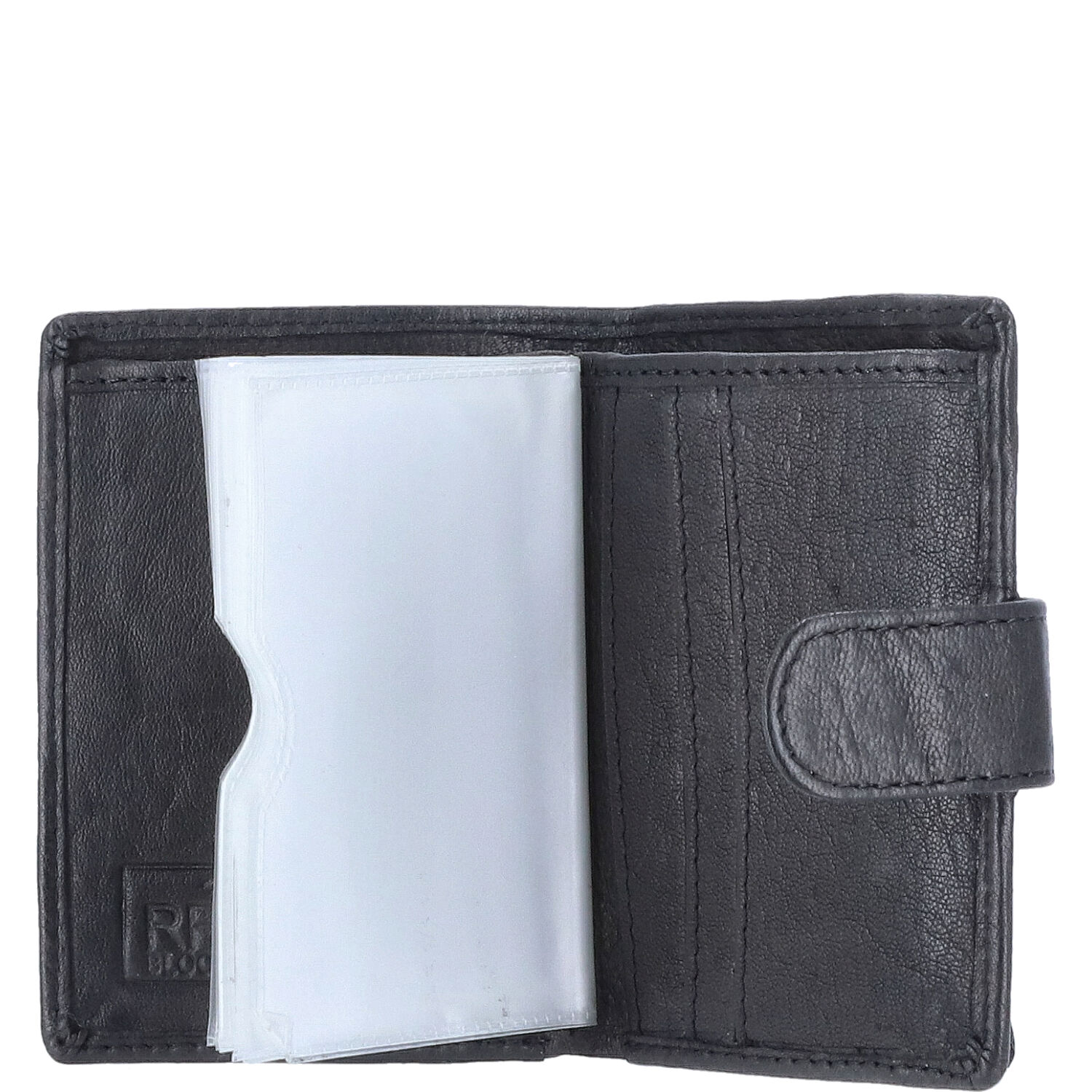 The Skandinavian Brand Leder Kreditkartenetui  schwarz Abbildung 4