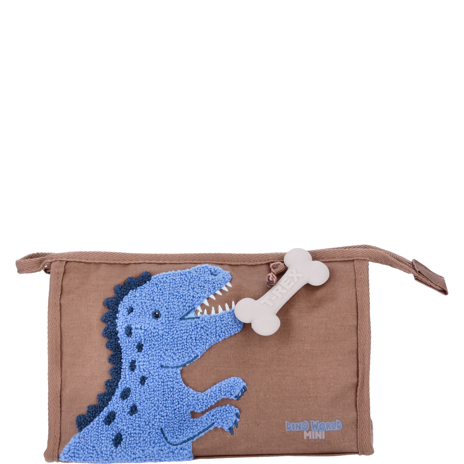 Depesche Kinder Waschtasche Dino World braun Abbildung 3