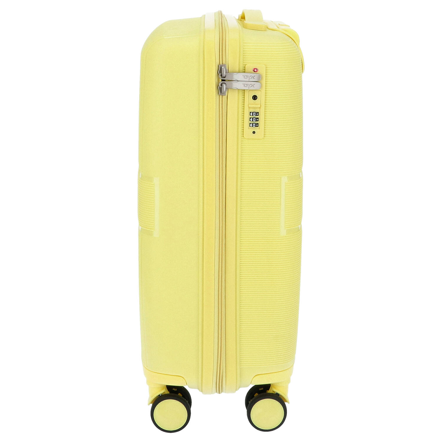 DYX 4 Rollen Koffer S 56 cm Rom gelb Abbildung 3