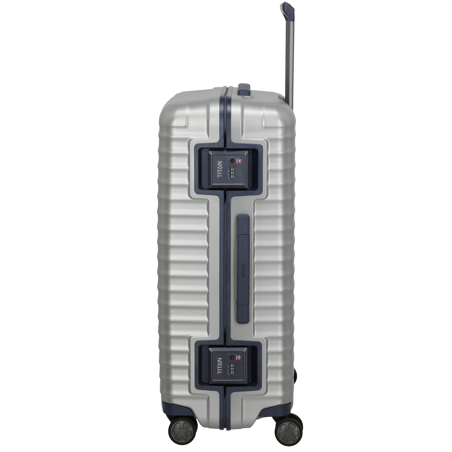 Titan 4-Rad Trolley L Litron Frame silber