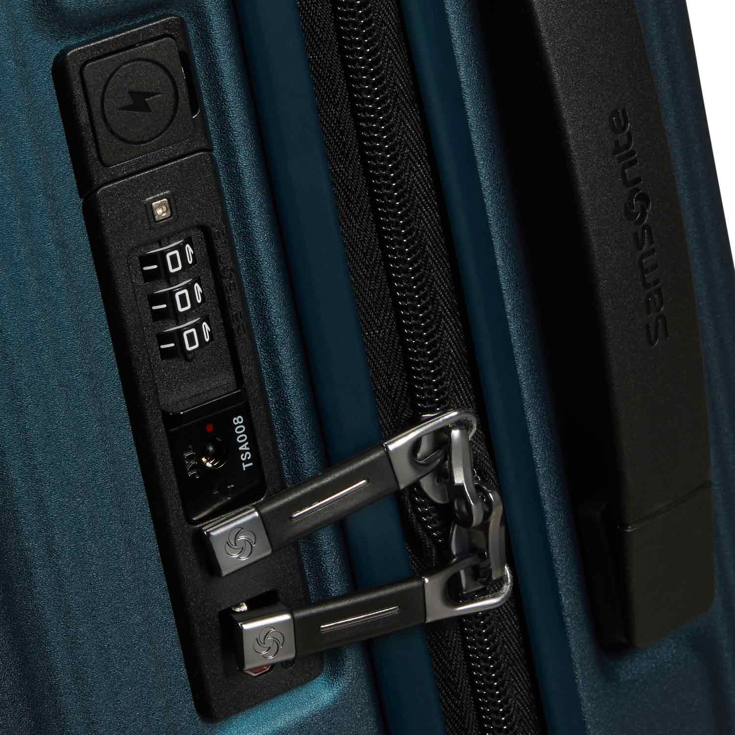 Samsonite 4-Rad Trolley 55cm erw. Nuon matt petrolblue Abbildung 3