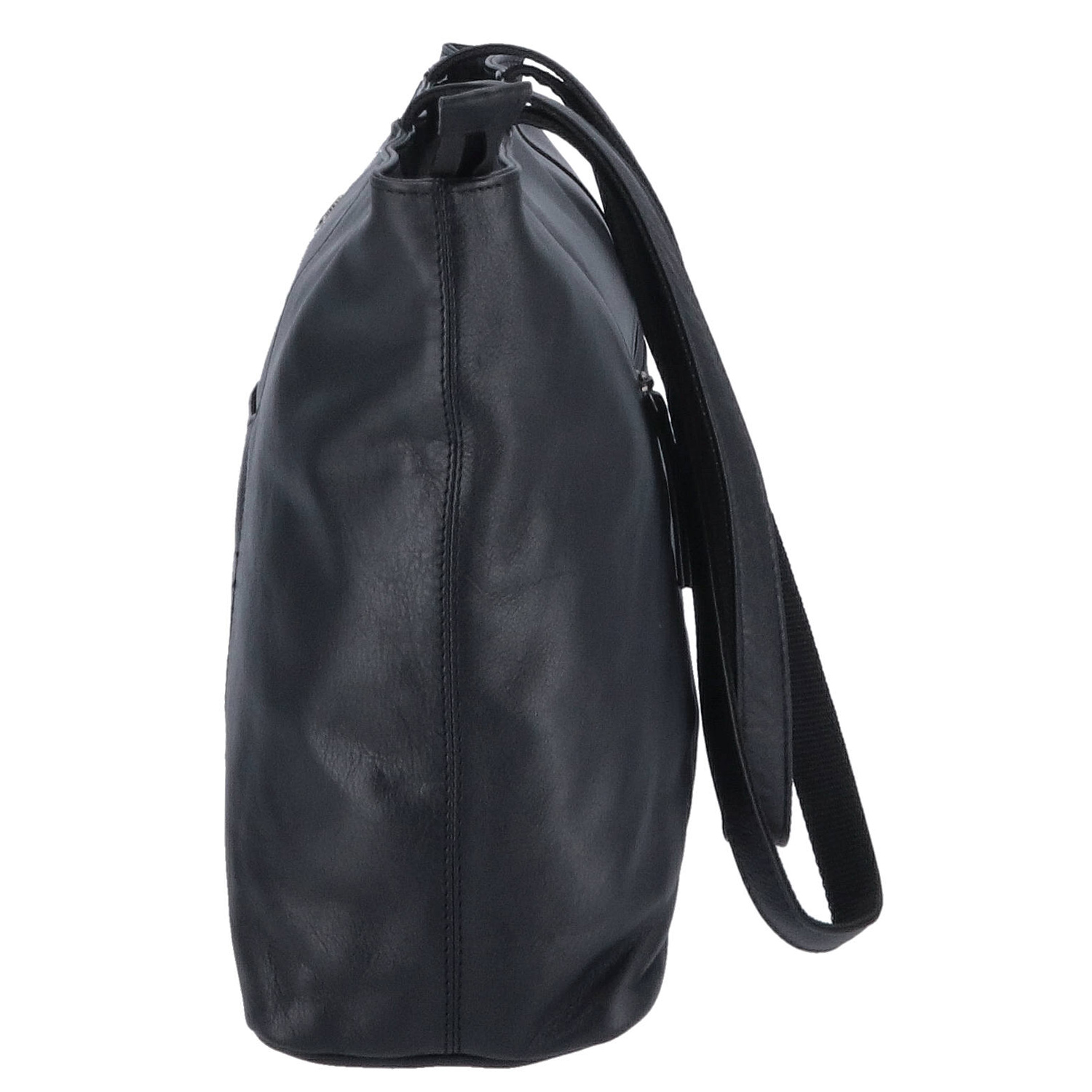 The Skandinavian Brand Damenshopper Leder - Black Abbildung 4