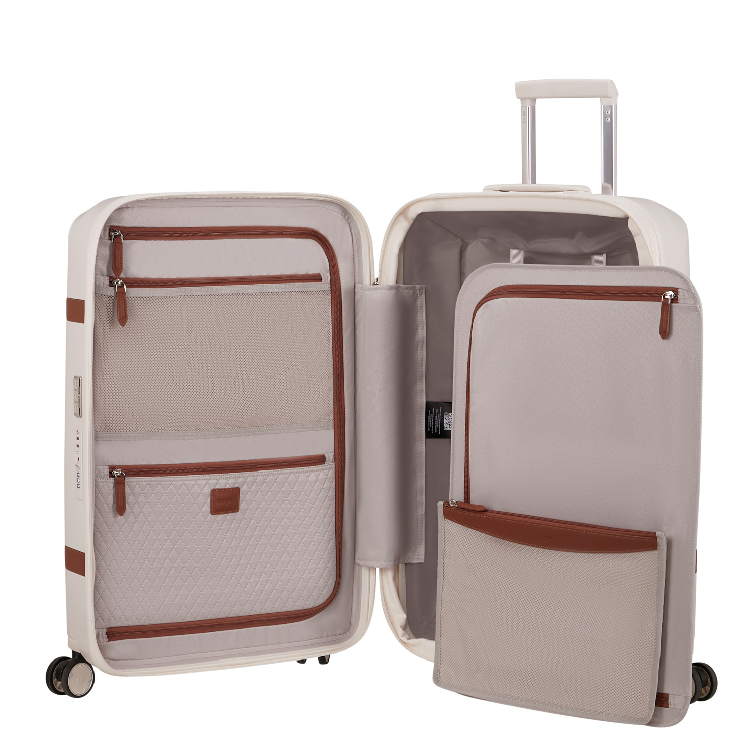 Samsonite 4-Rad Trolley 69/25 erweiterbar Image Ivory Abbildung 7
