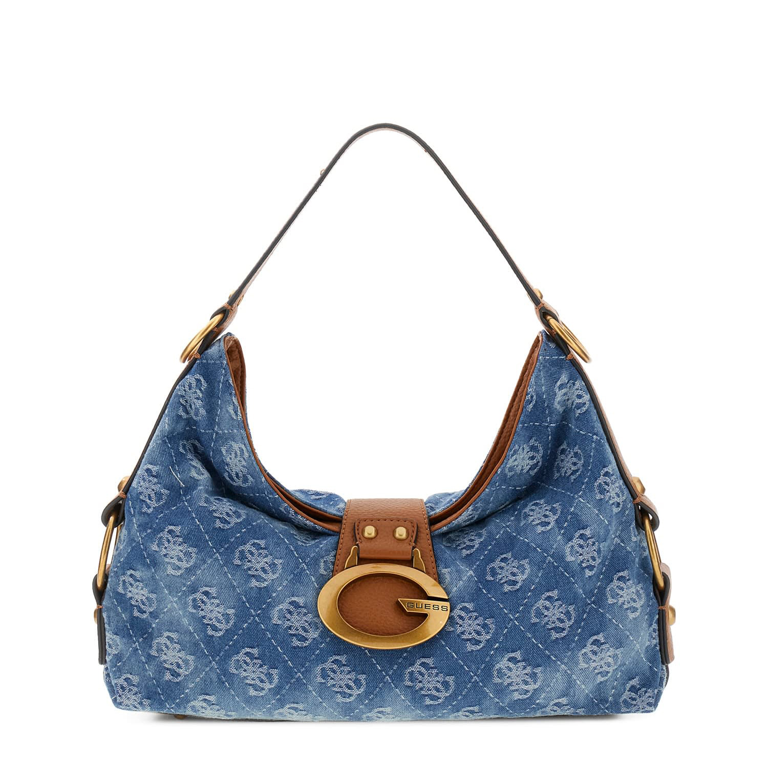 GUESS Schultertasche camden Denim Logo Abbildung 1