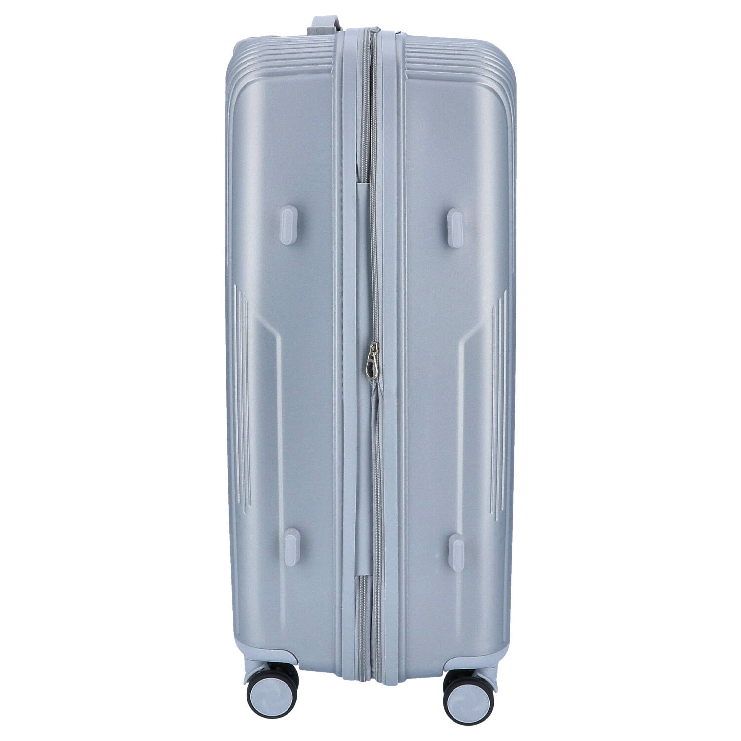 DYX 4 Rollen Koffer L 76 cm Palermo silber Abbildung 4