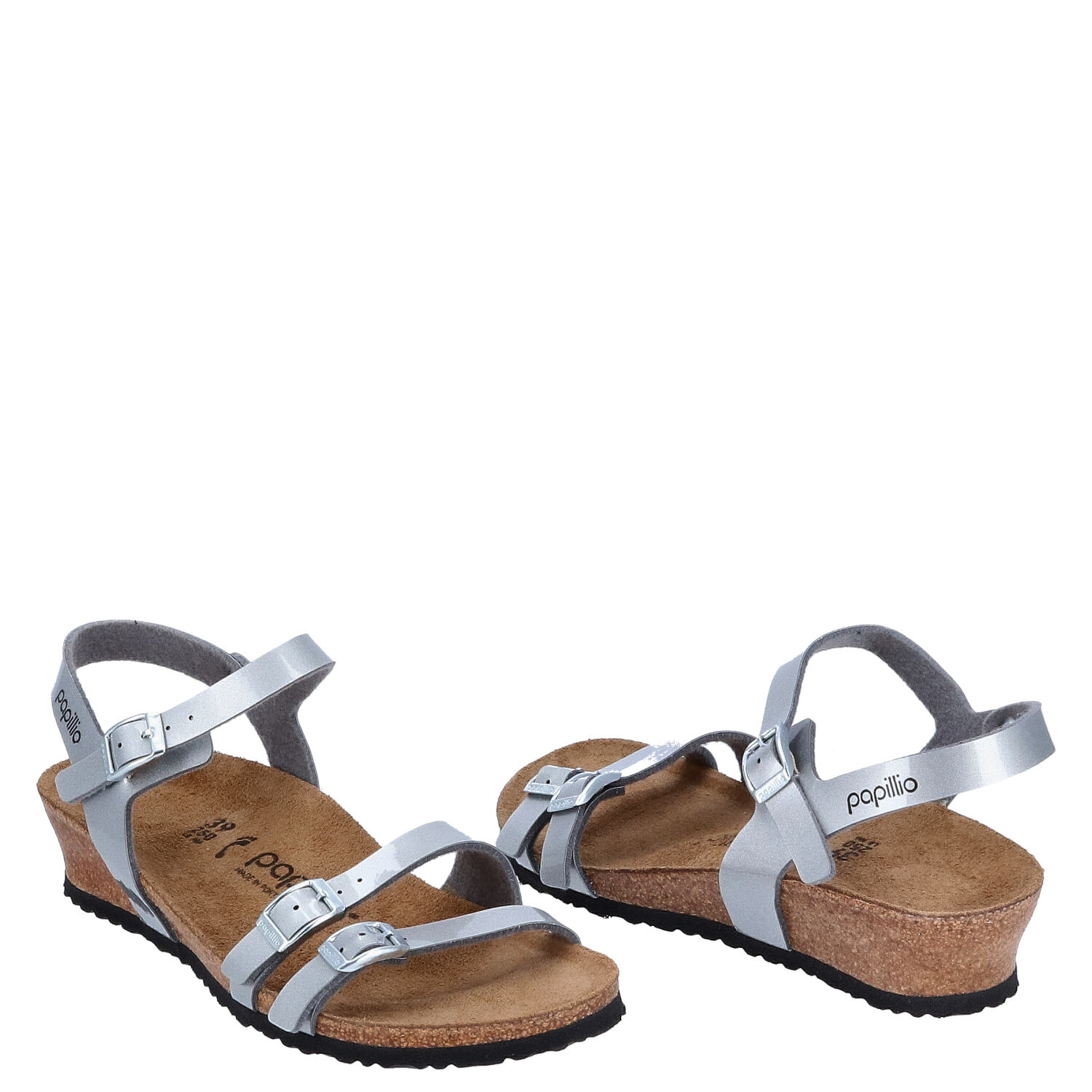 papillio Damenschuhe Größe 39 Lana Metallic silver   Abbildung 2