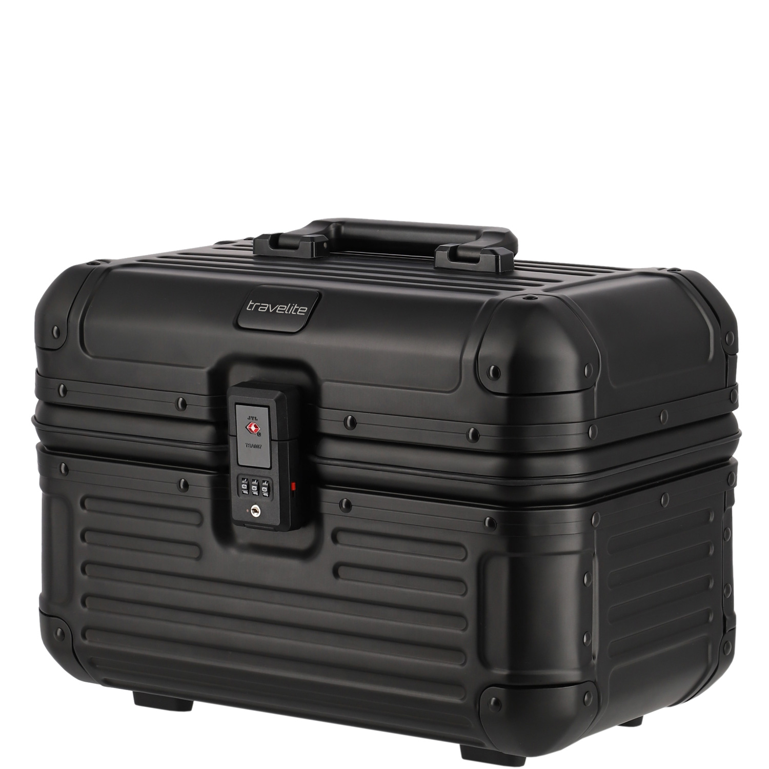 Travelite Beautycase Aluminium NEXT schwarz