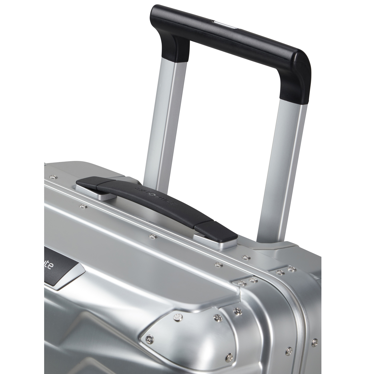 Samsonite 4-Rad Aluminium Trolley 55cm Proxis ALU silber