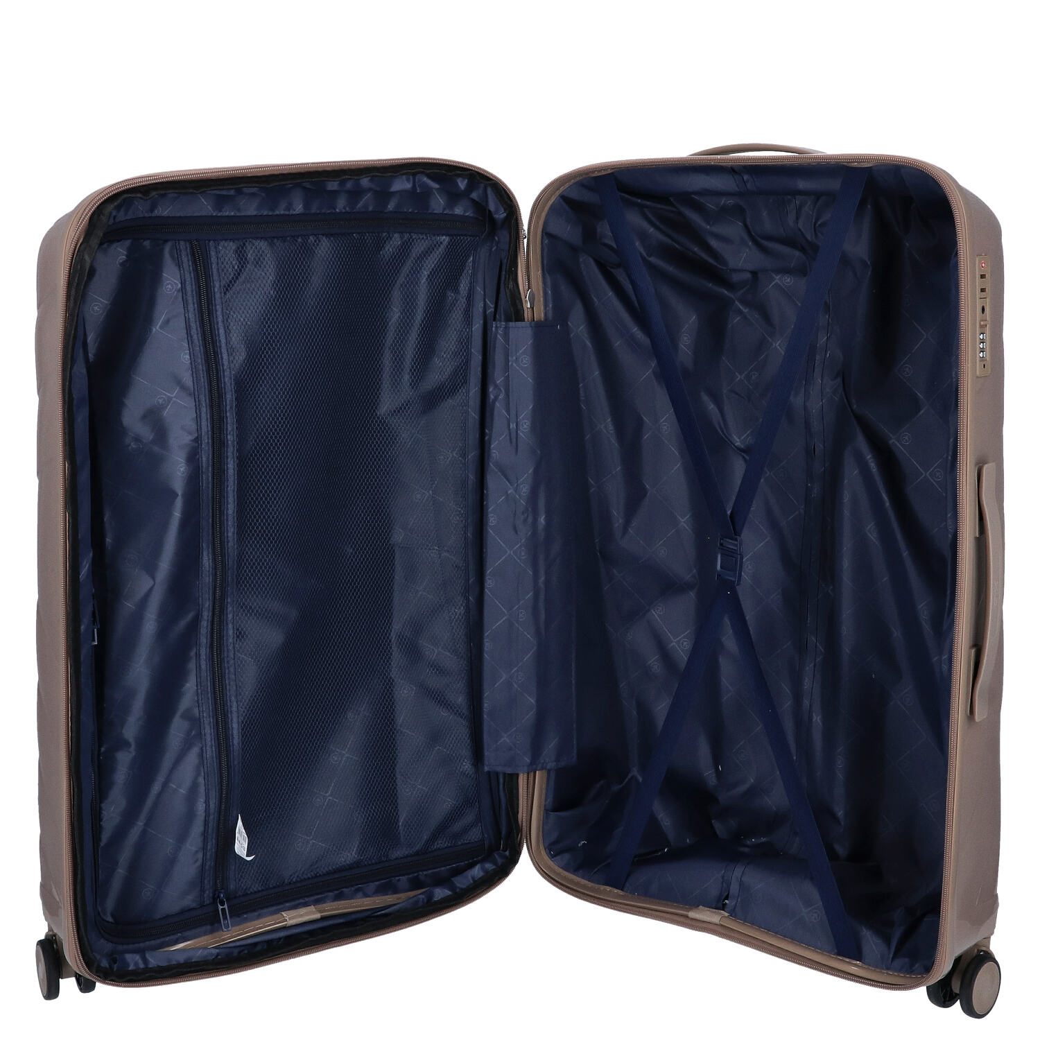 DYX 4 Rollen Koffer L 76 cm Dubai gold Abbildung 7