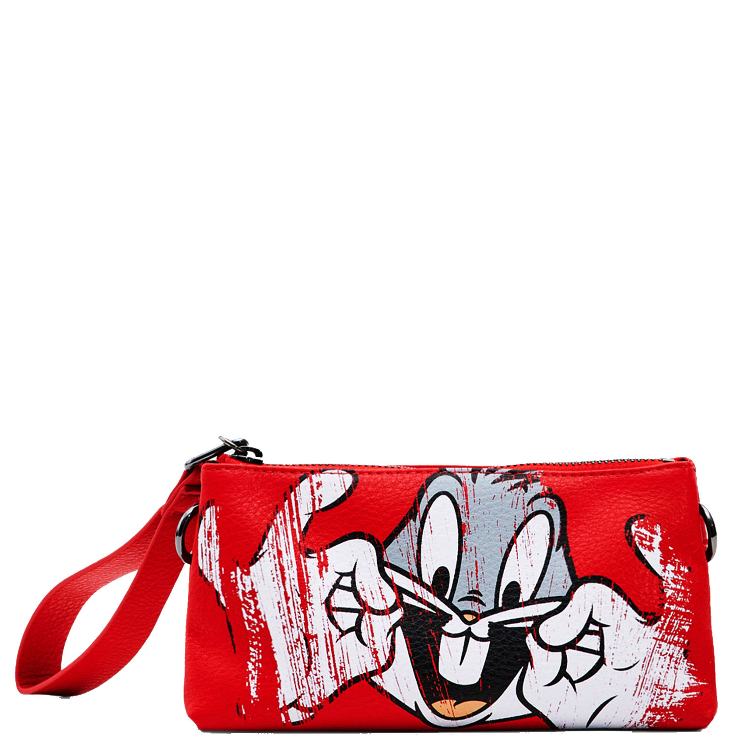 Desigual Damen Schultertasche Bugs Bunny Dortmund Micro schwarz