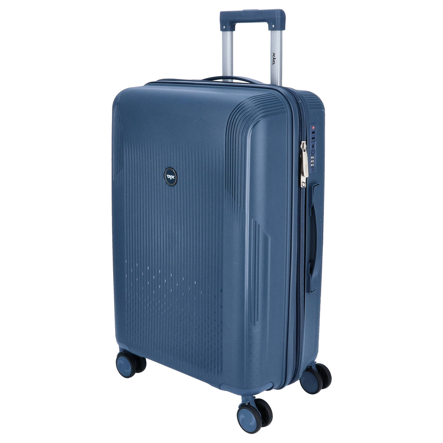 DYX 4 Rollen Trolley 3er Set S/M/L Palermo blau Abbildung 3