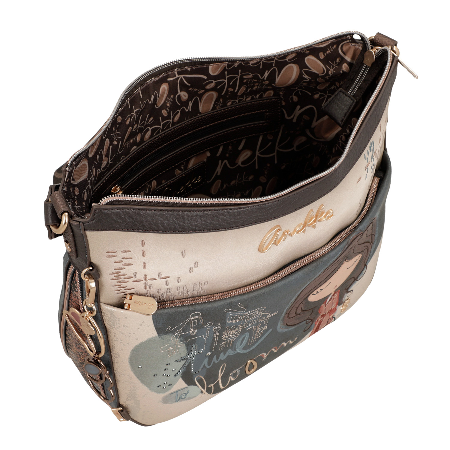 Anekke Damen Schultertasche Tulip multicolour Abbildung 5
