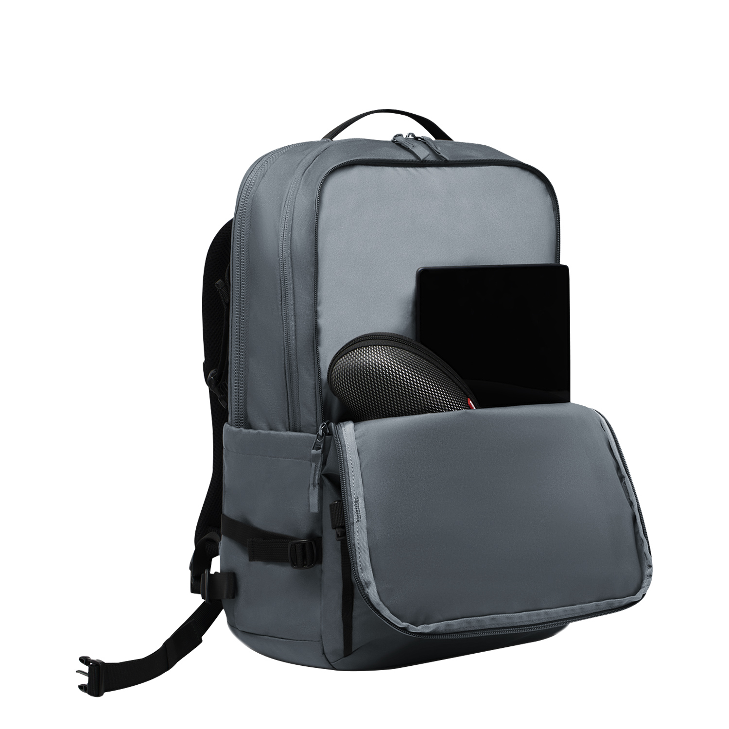 Jack Wolfskin Rolltop Rucksack Sierra grey odessa Abbildung 5