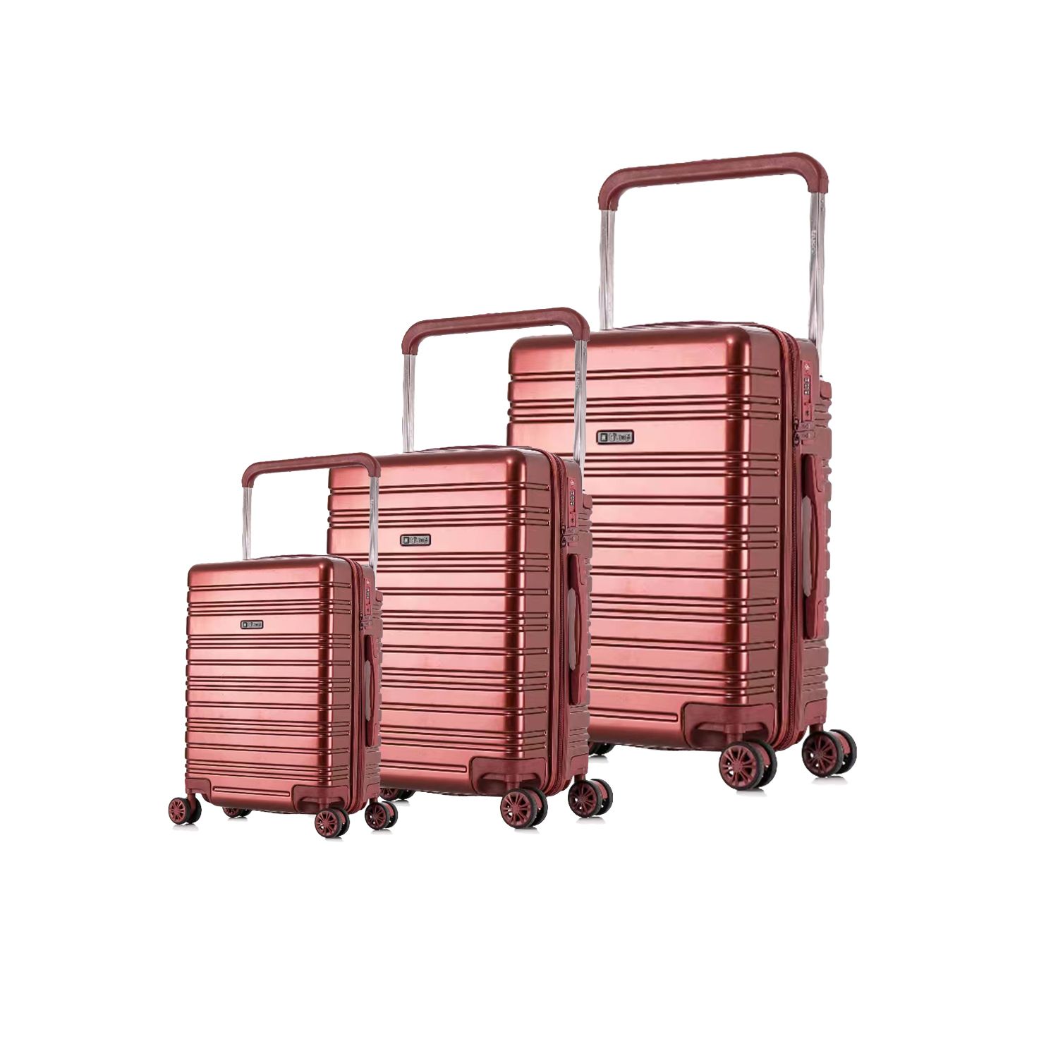 TheTrueC 4-Rad Trolley 3er Set S/M/L Göteborg Red