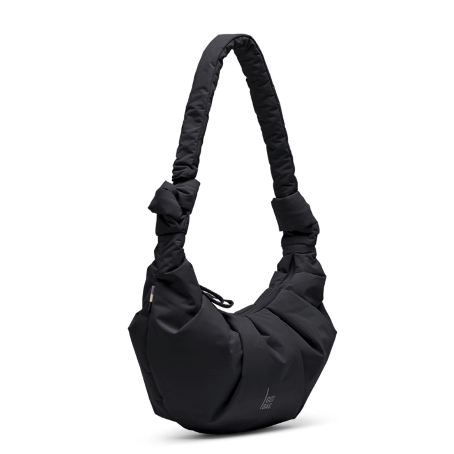 Got Bag Umhängetasche PLEAT MOON BAG SMALL Black Abbildung 2