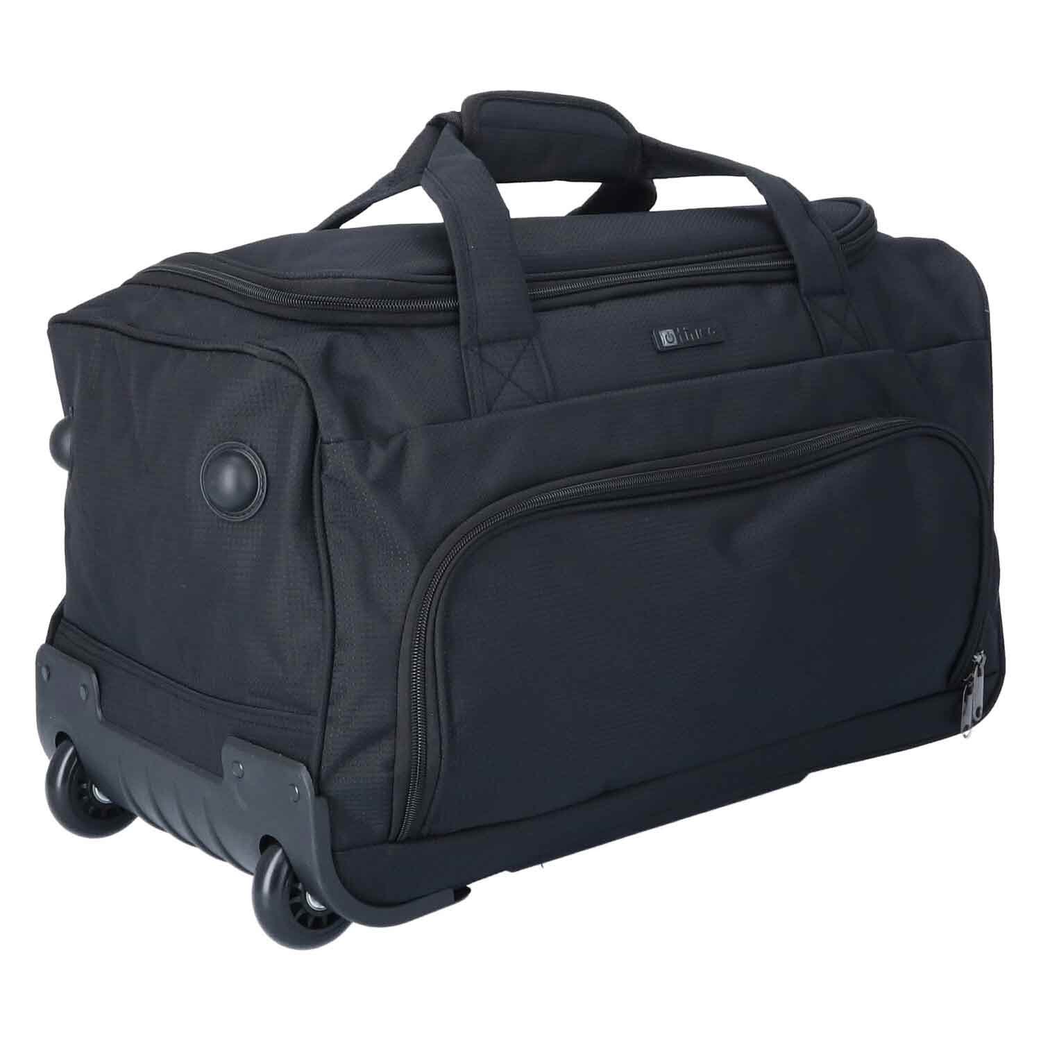 TheTrueC Trolley Bag With Wheels 50cm "Collection Sliema S Berlin 2.0 schwarz