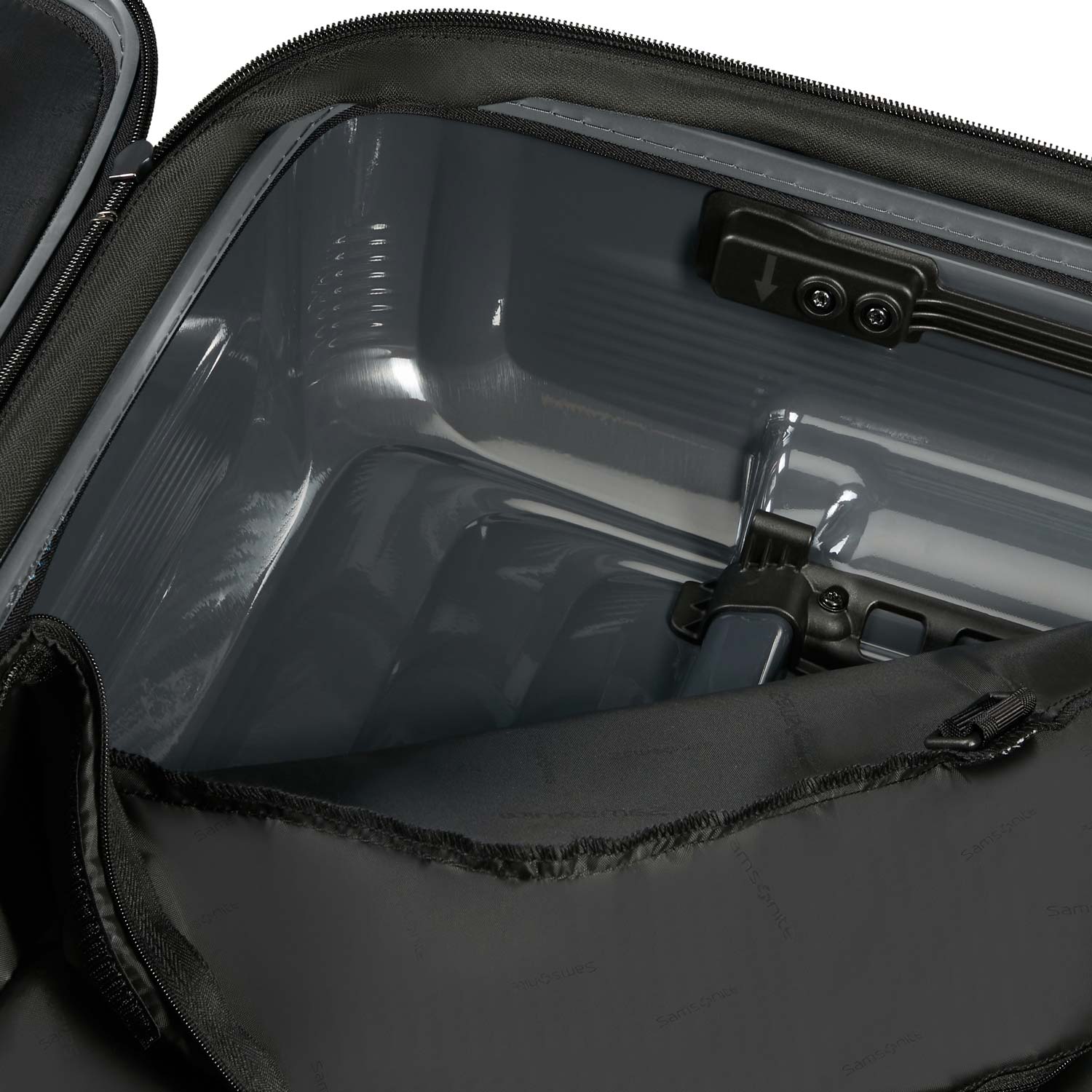 Samsonite 4-Rad Trolley 75cm erw. Nuon Matt Silver Abbildung 8