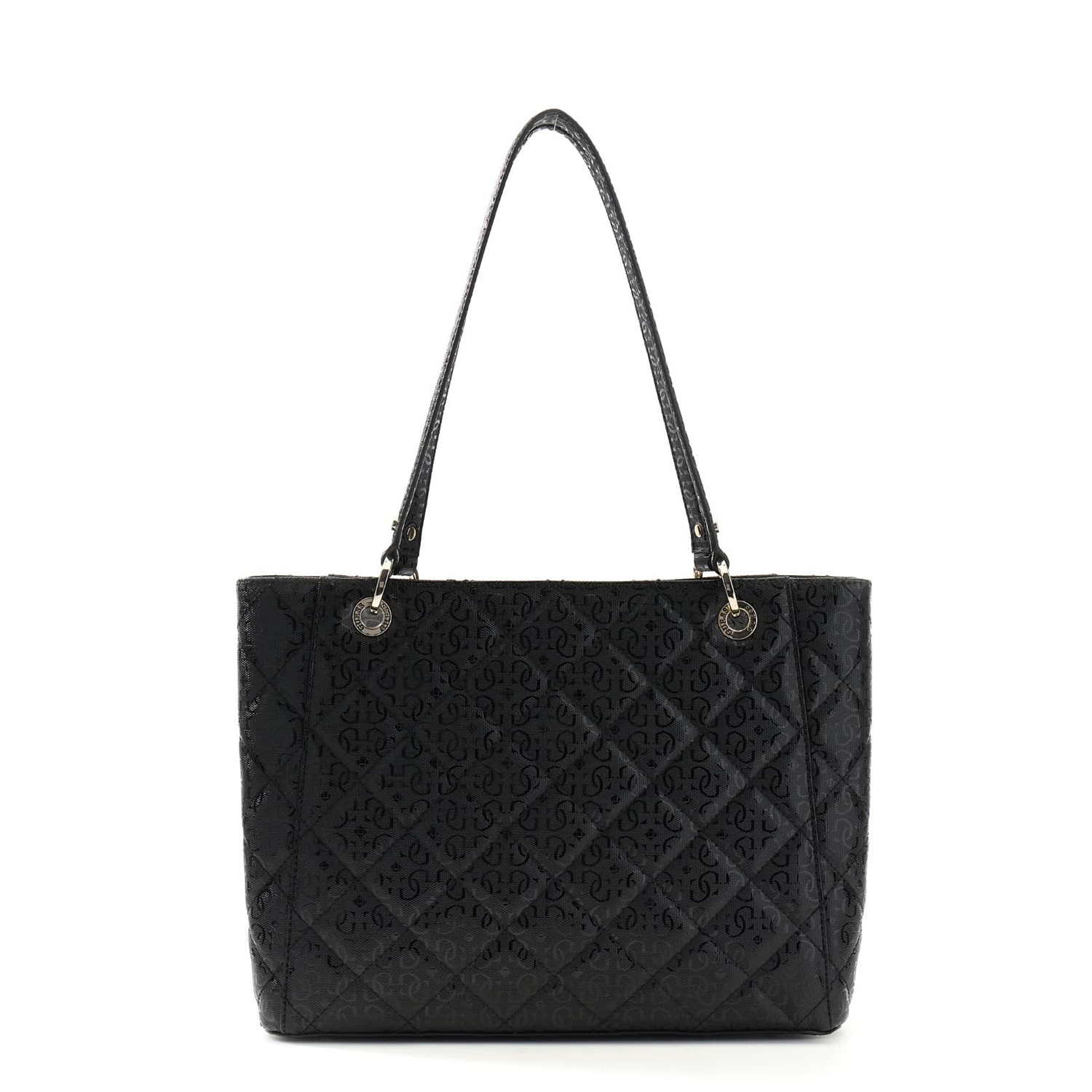 GUESS Umhängetasche Libby Noel Tote Black Abbildung 2