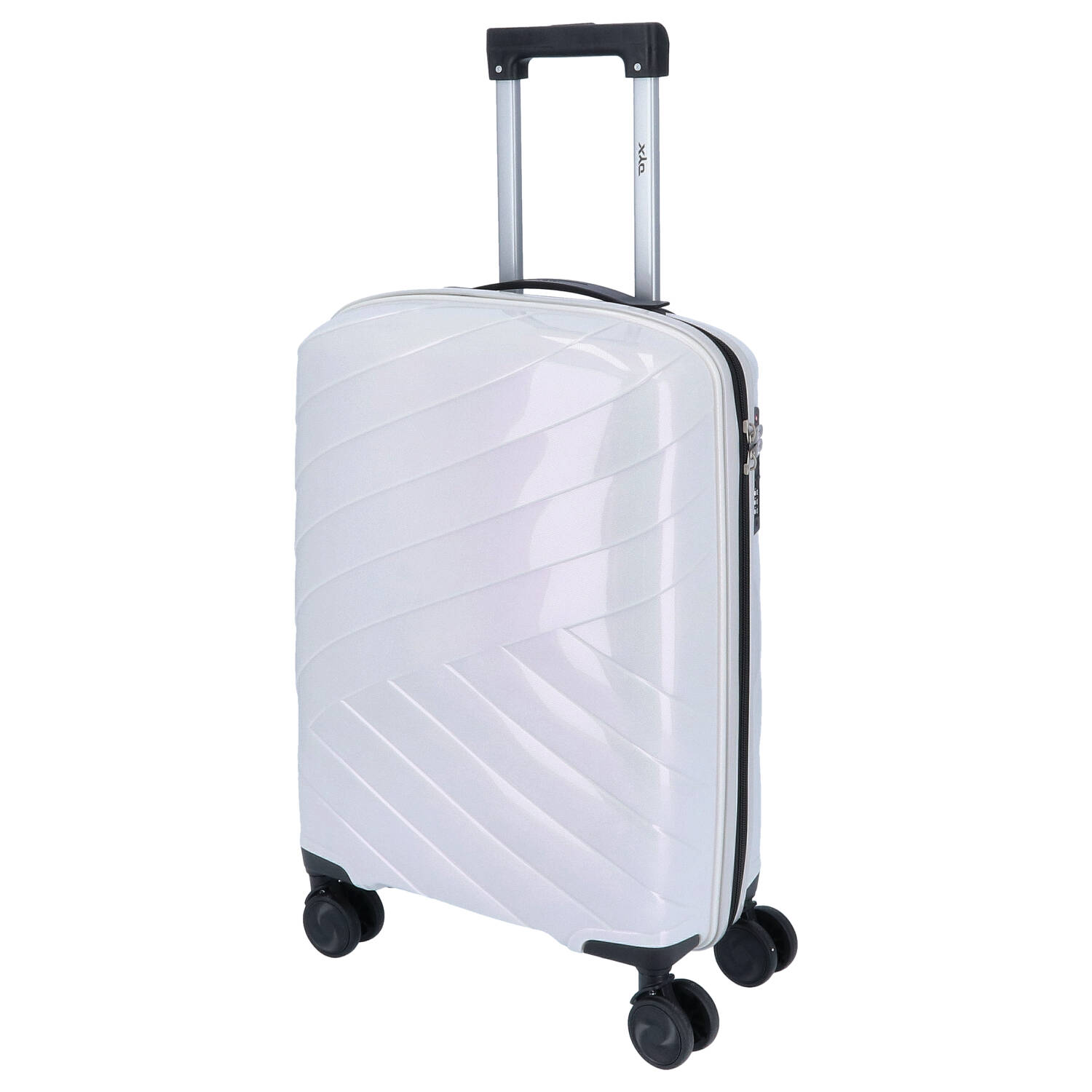 DYX 4 Rollen Koffer S 56 cm Dubai weiß Abbildung 1