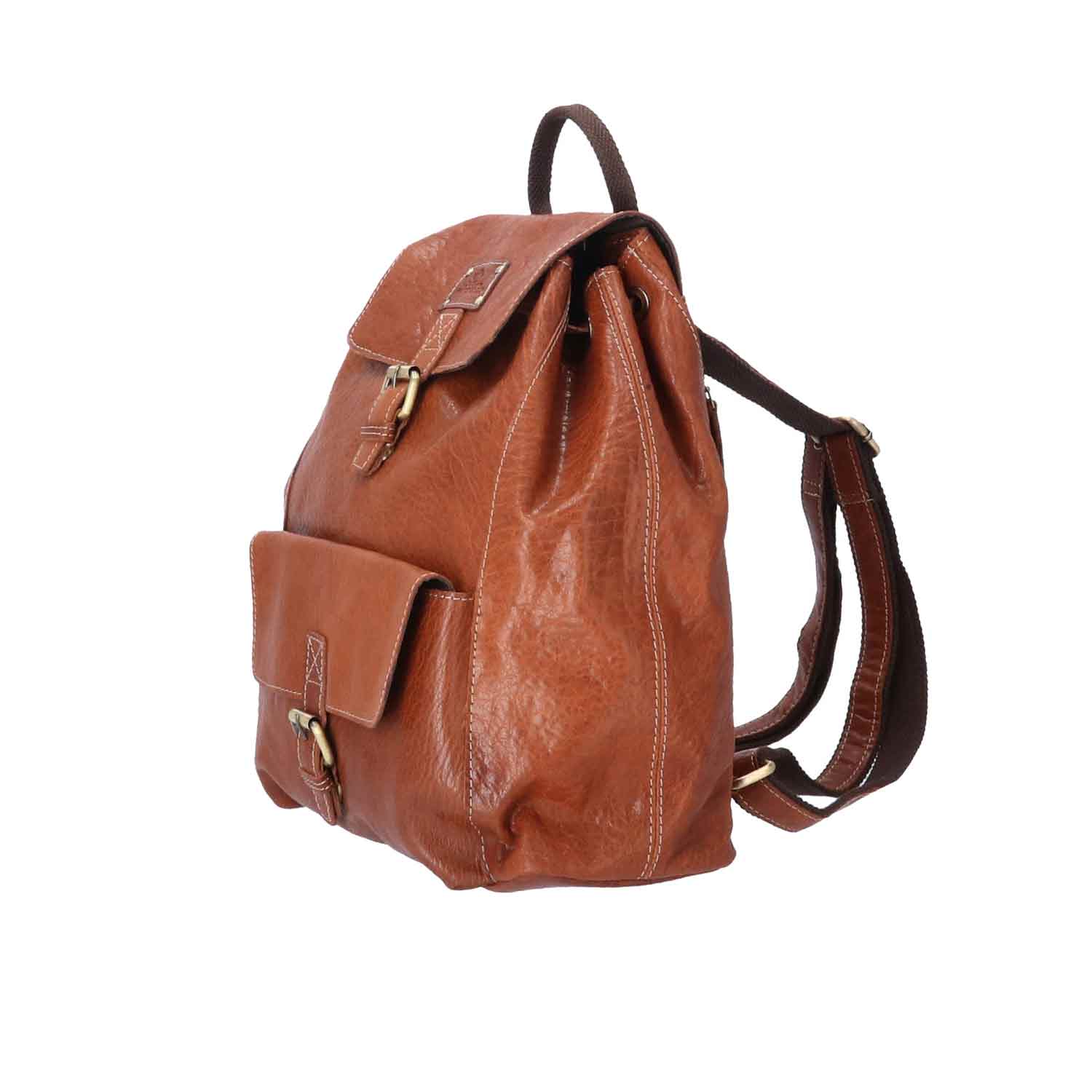 The Skandinavian Brand Backpack Leather  coffee