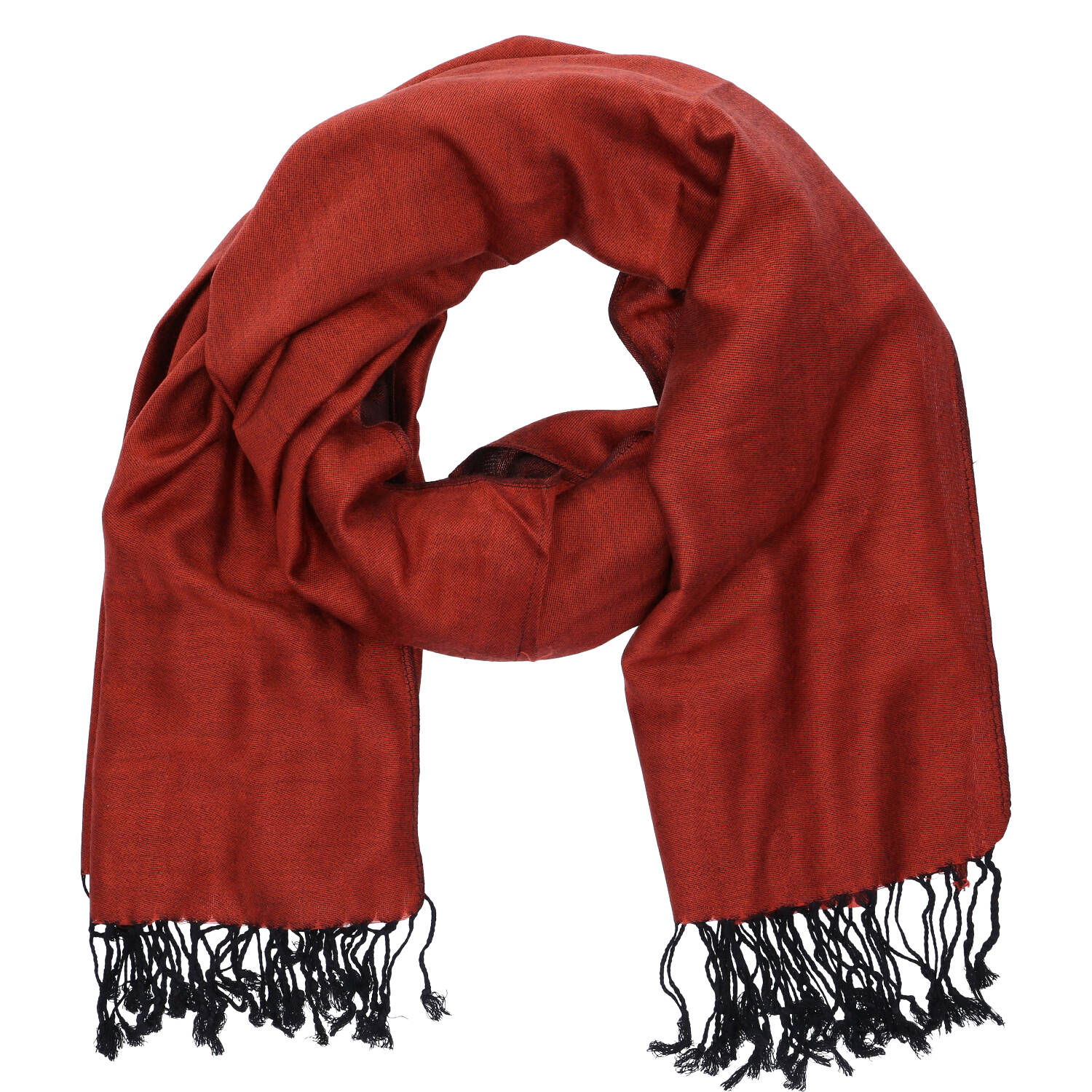 Antonio High Quality-Schal  rust red Abbildung 1