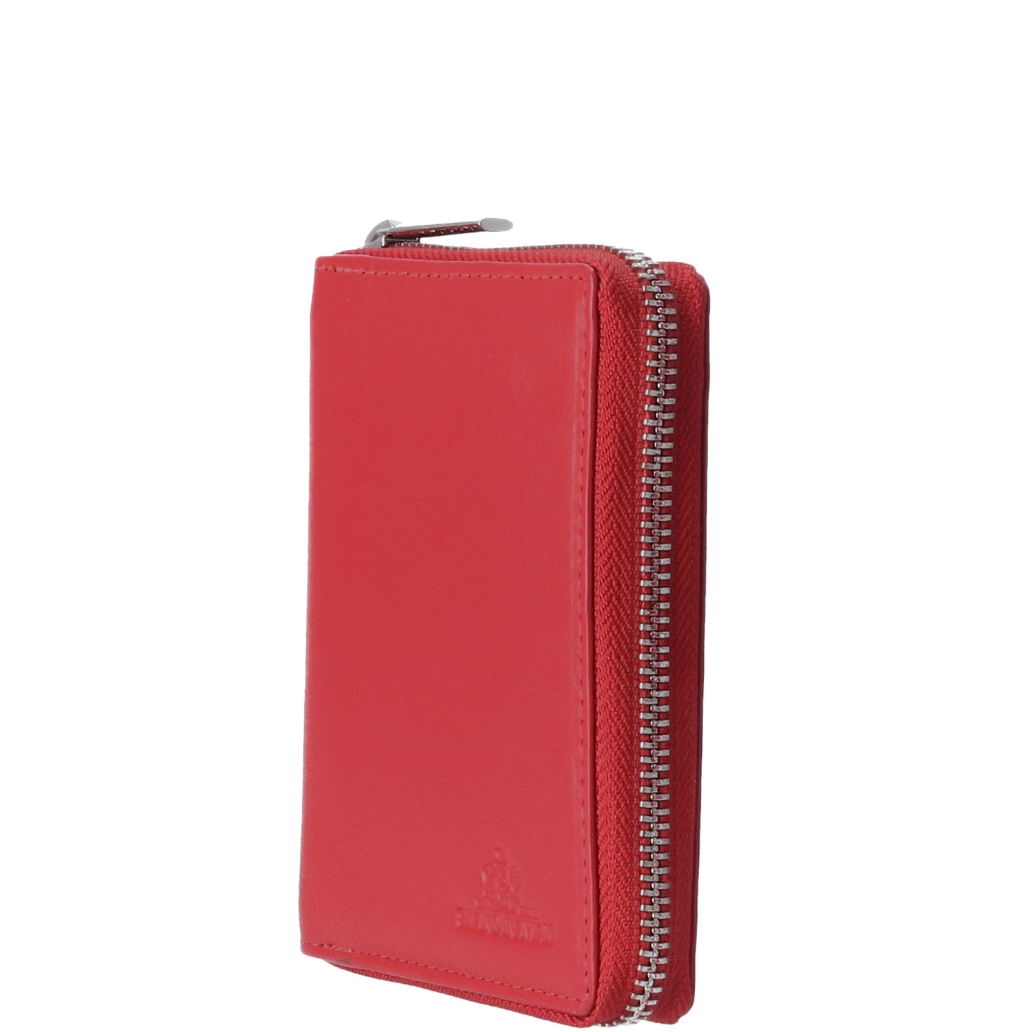 The Skandinavian Brand RFID Wallet Nappa Leather  rot