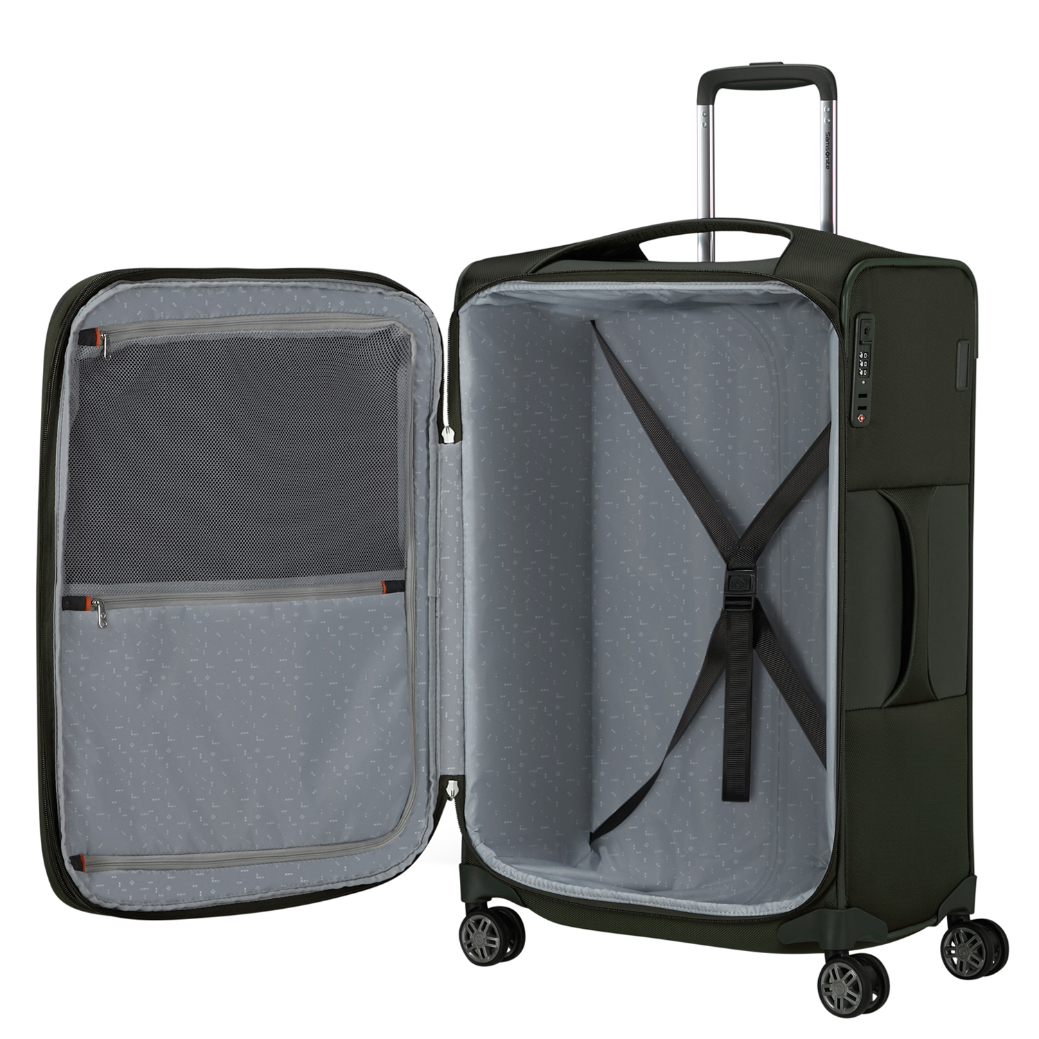 Samsonite 4-Rad Trolley 67/24 erweiterbar RE-Lite climbing ivy Abbildung 6