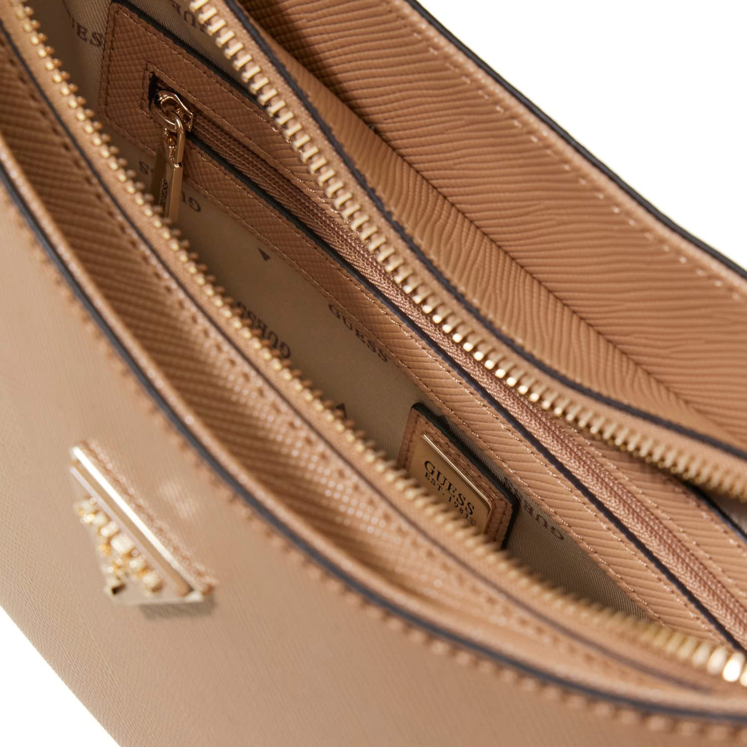 GUESS Umhängetasche Noelle II beige Abbildung 3