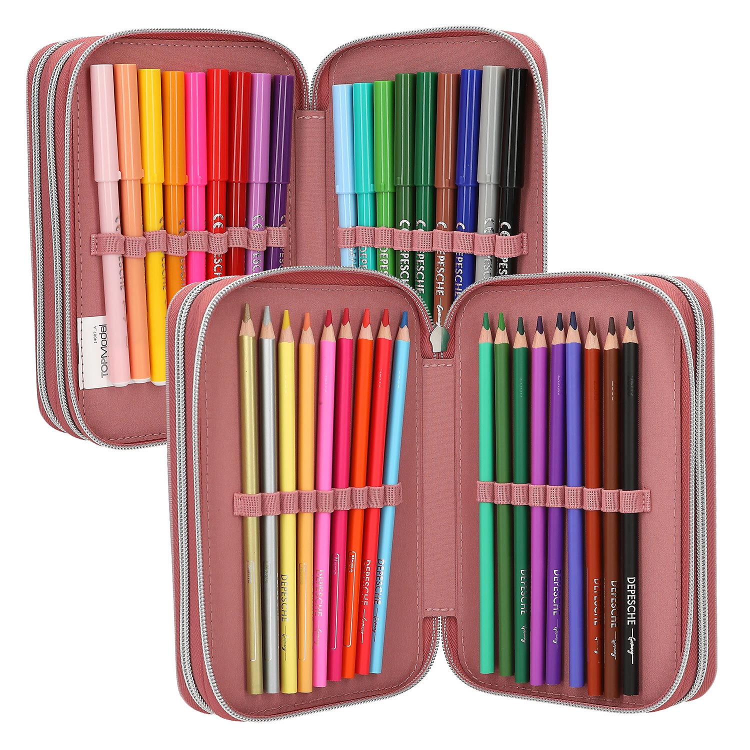 Depesche 3-Fach Federtasche TOPModel DOTS Abbildung 5
