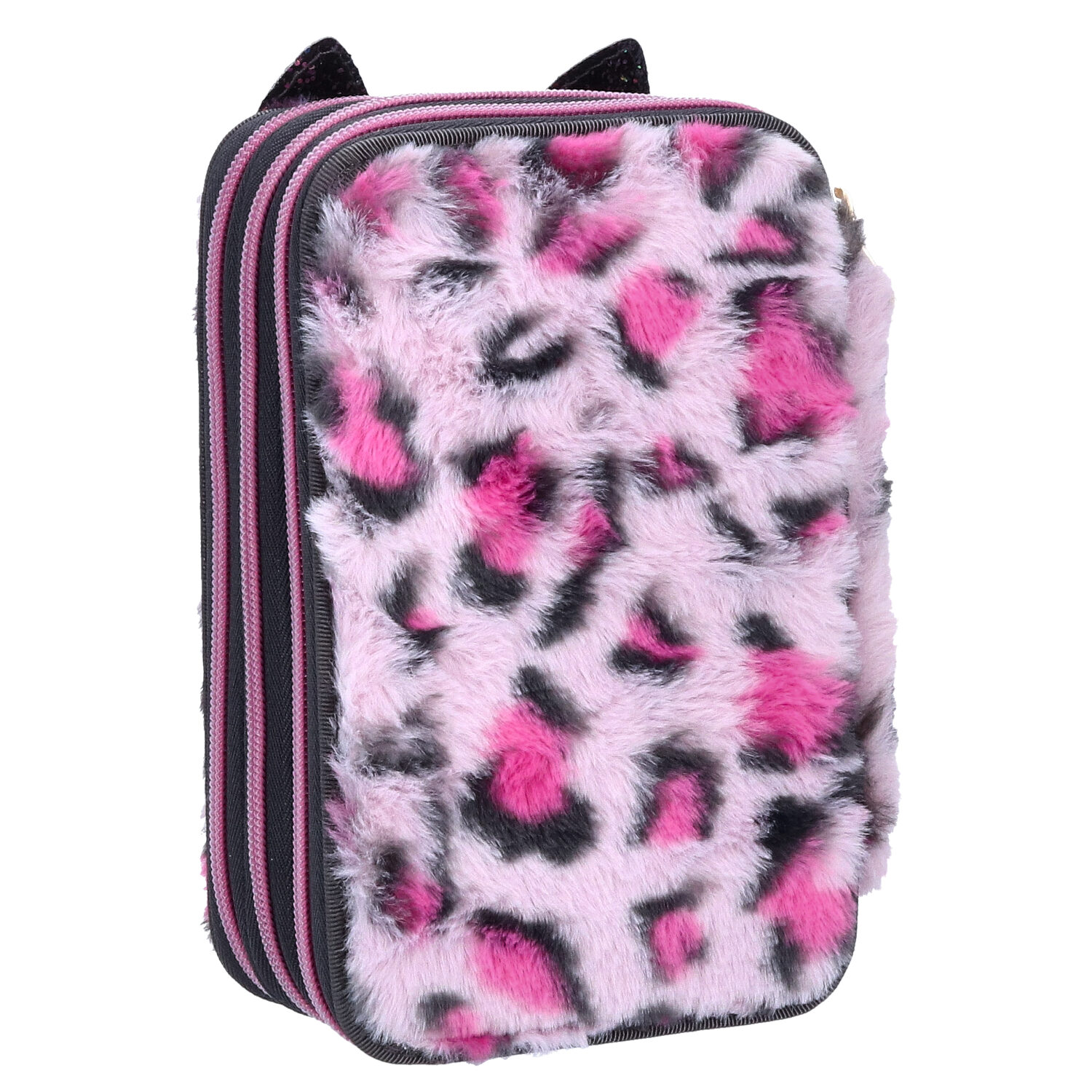 Depesche 3-Fach Federtasche Leo Fell TOPModel REBEL KITTY 