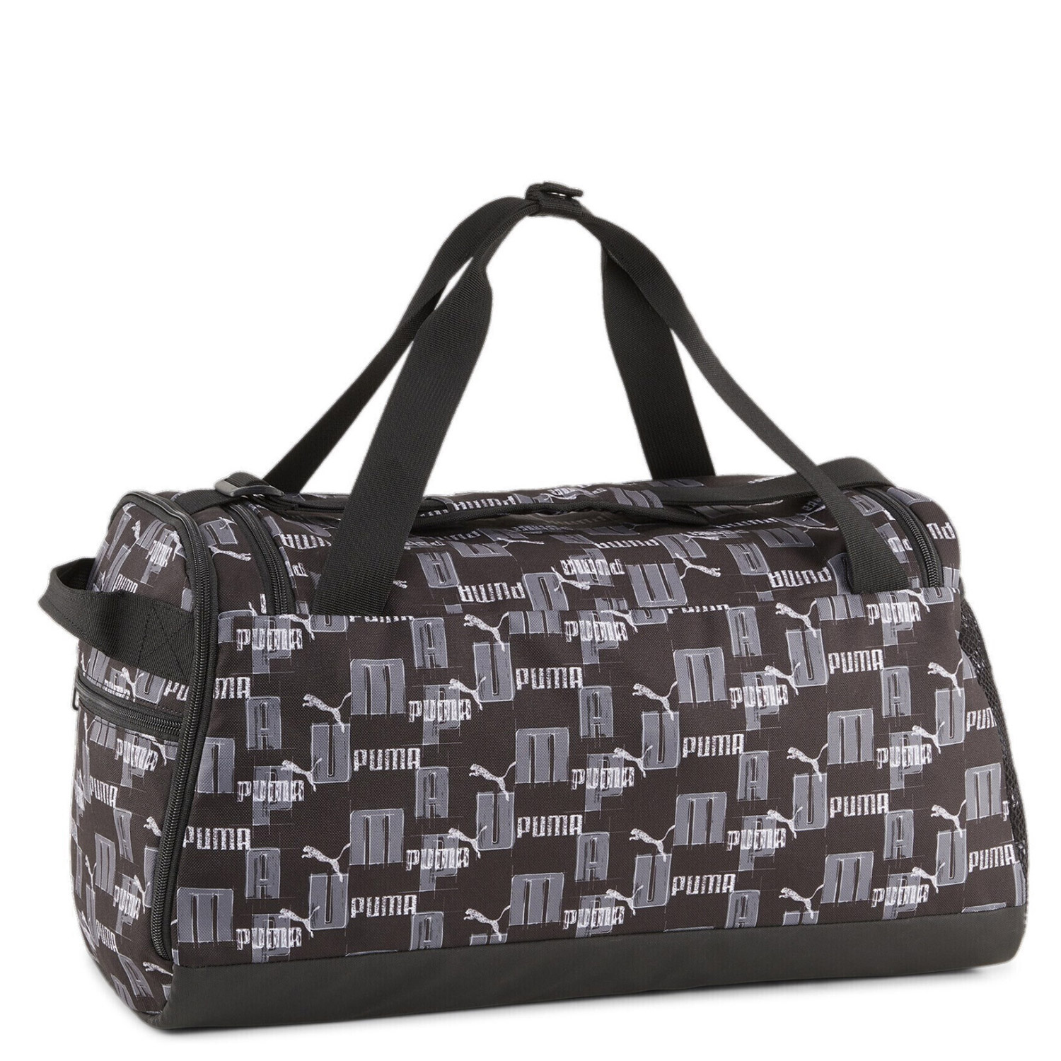 Puma Duffel Bag S Challenger black-logo AOP