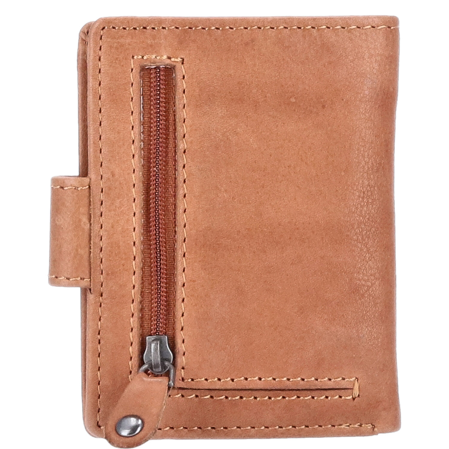 The Skandinavian Brand Leder Kreditkarten Etui  Cognac