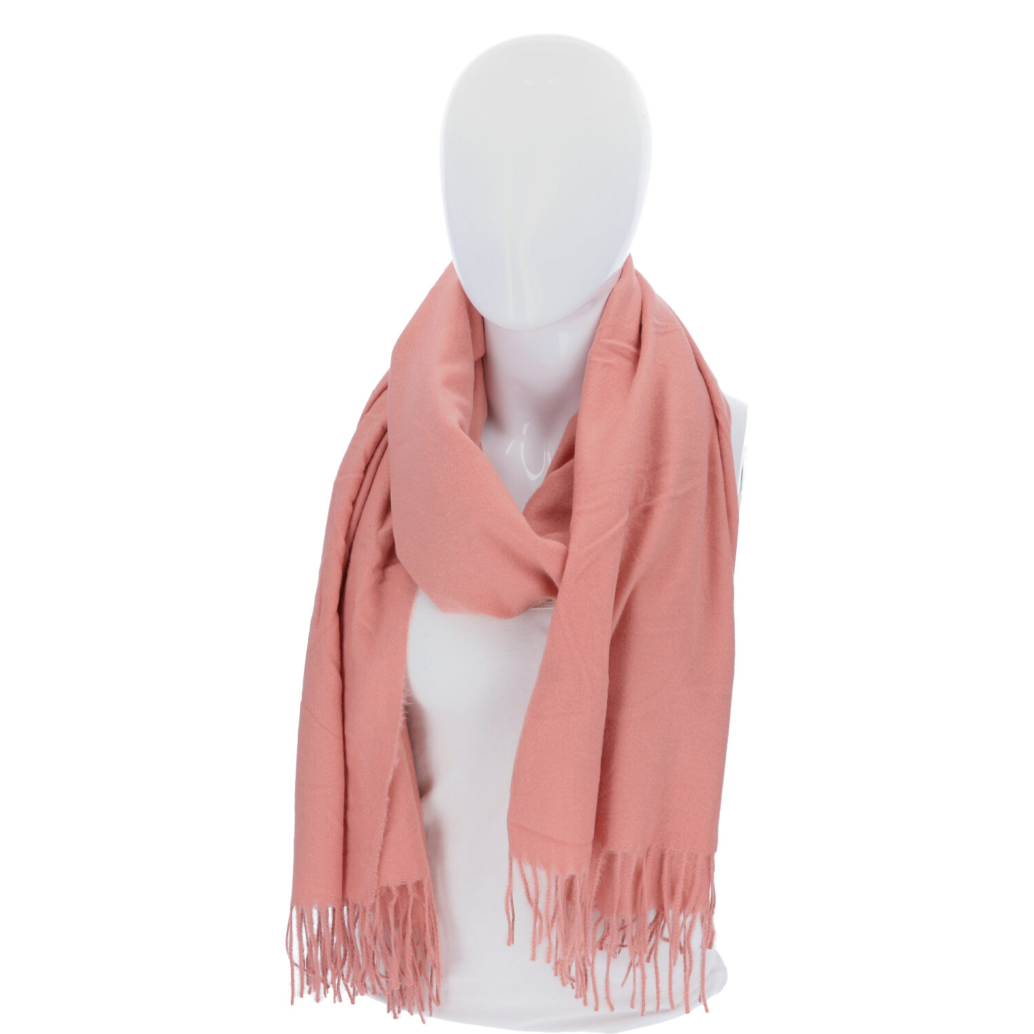 Antonio Damen Winterschal Soft Cashmera - alt rosa Abbildung 2